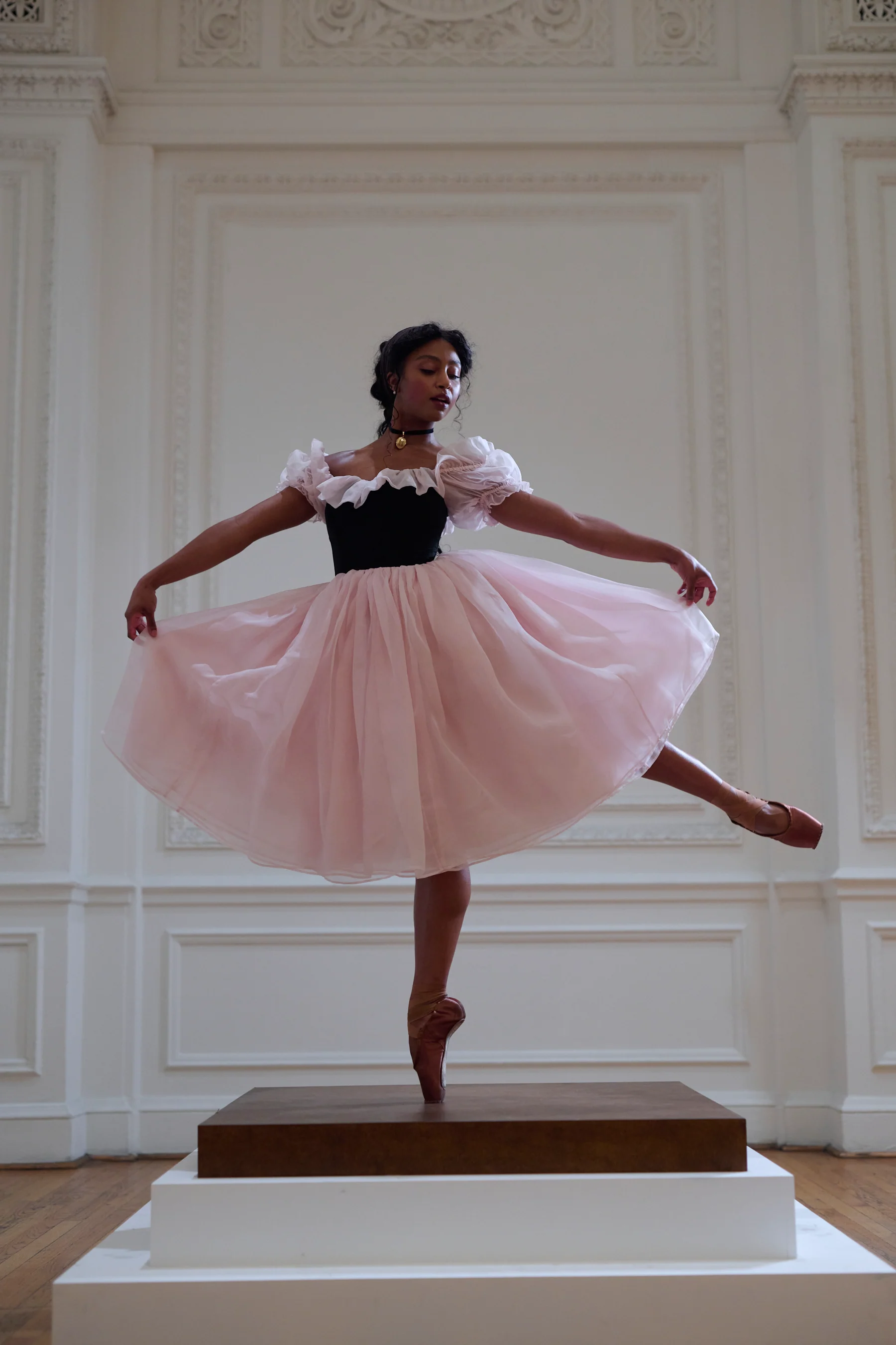 En Pointe Silk Plie Dress
