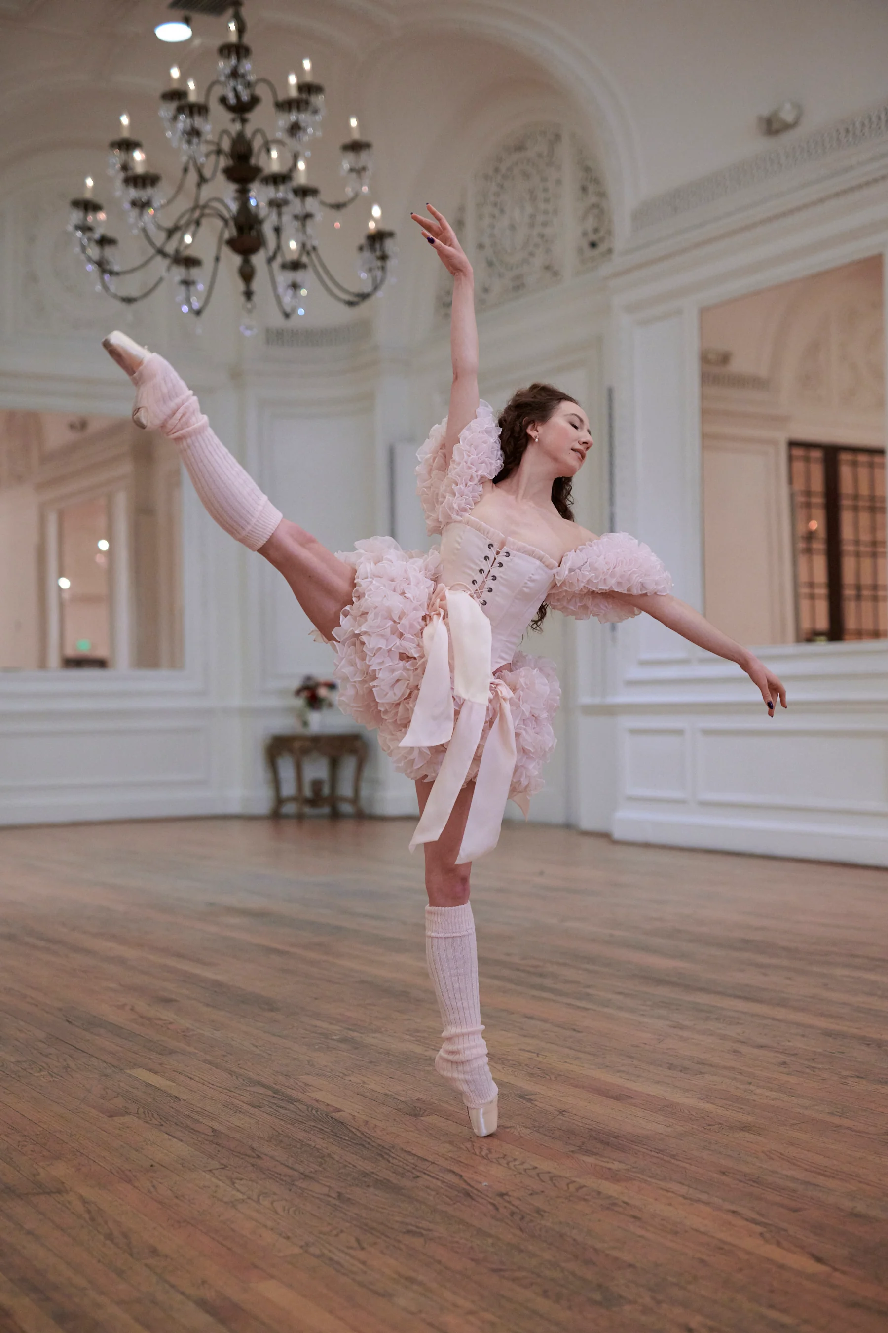 En Pointe Silk Paris Corset - Image 4