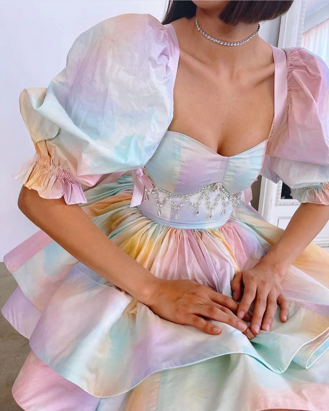 Princess Boudoir Ribbon Harness by Stonehart - Image 8