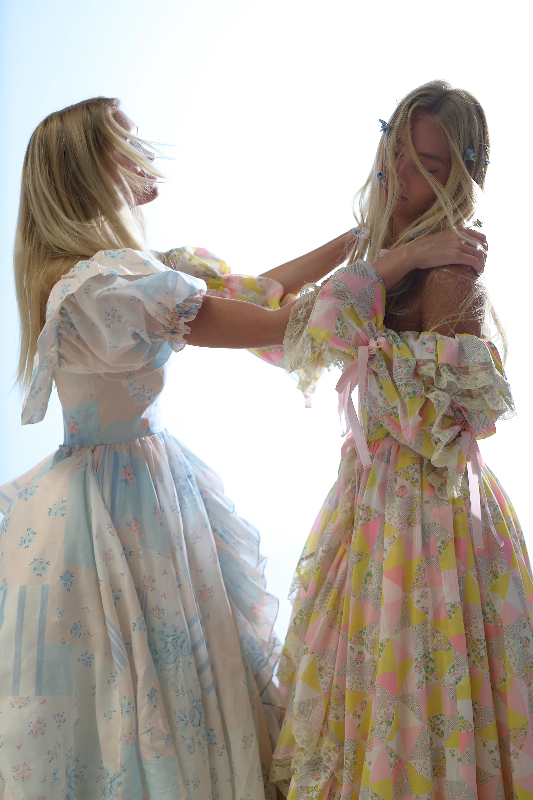 The Babysitter Silk Organdy In Bloom Gown - Image 17