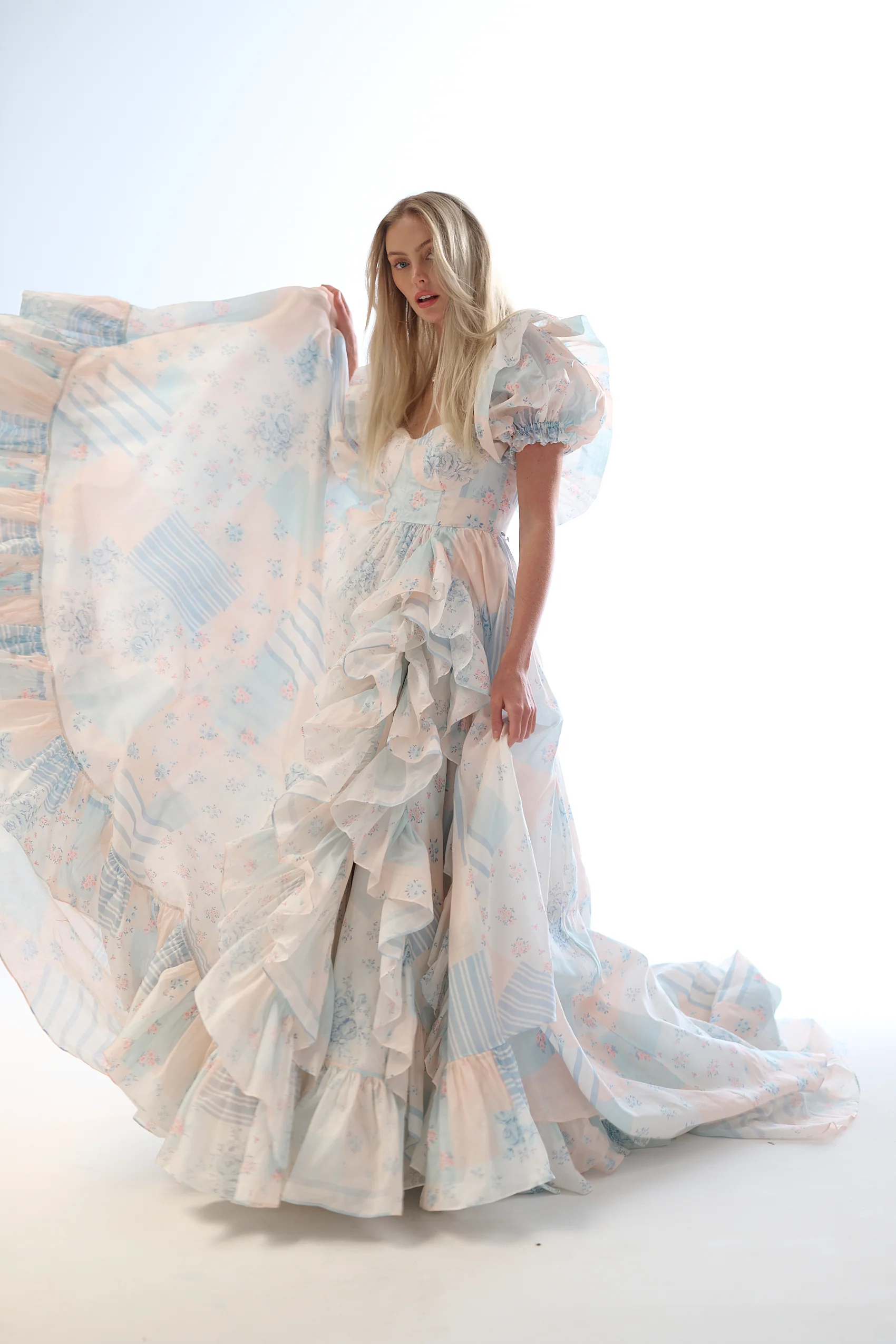 The Babysitter Silk Organdy In Bloom Gown - Image 6