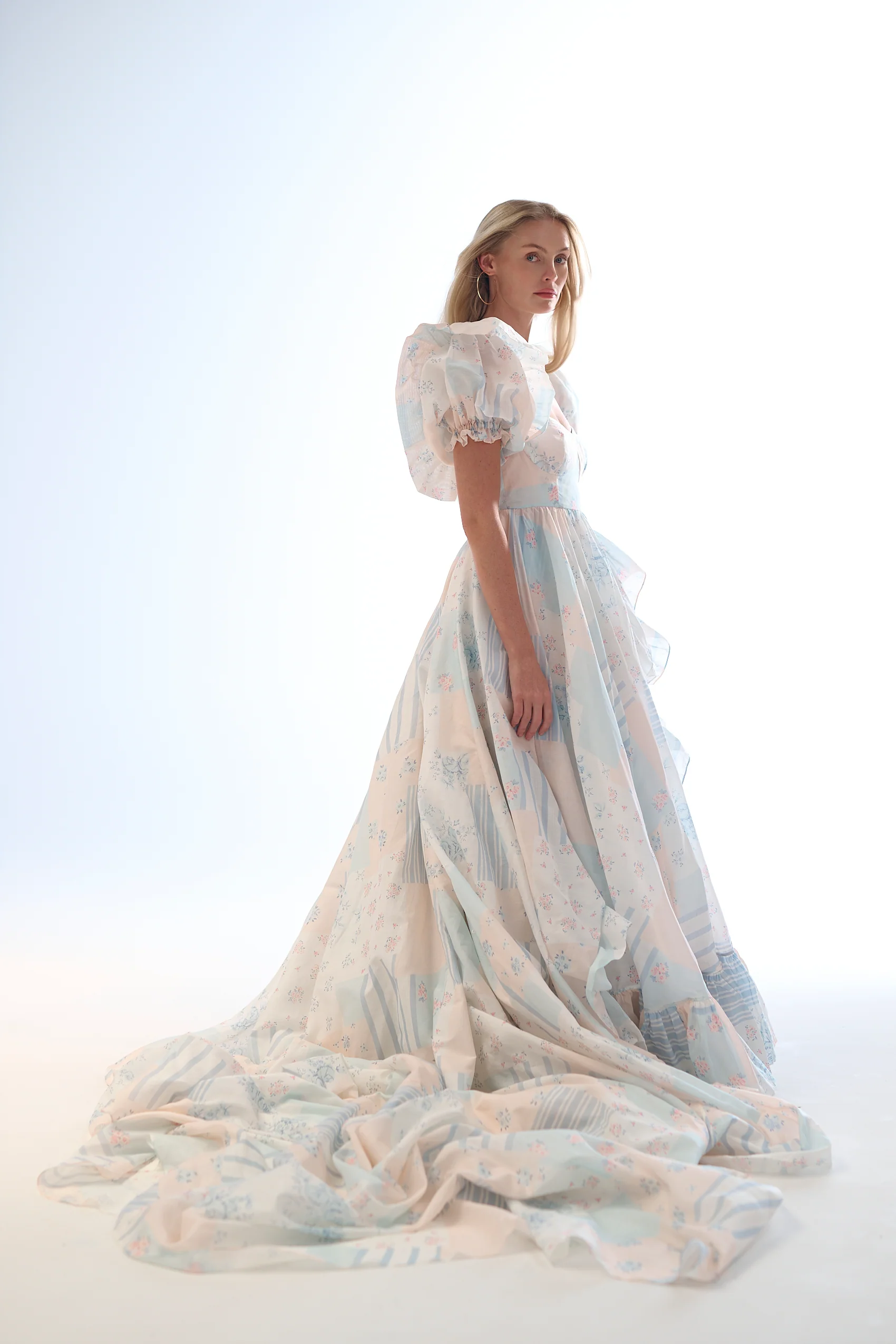 The Babysitter Silk Organdy In Bloom Gown - Image 9