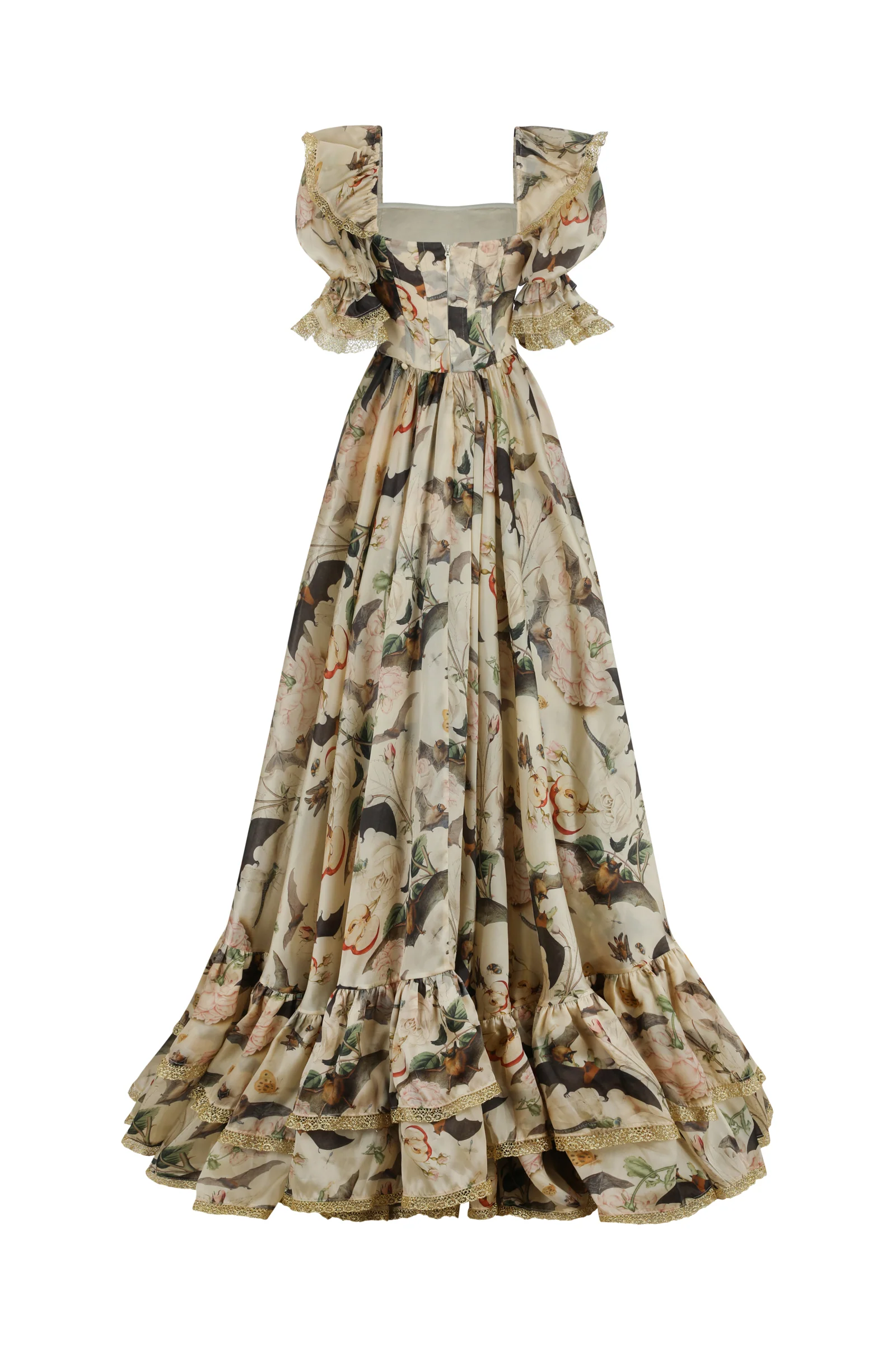 The Bats and the Bees Silk Courtesan Gown - Image 11