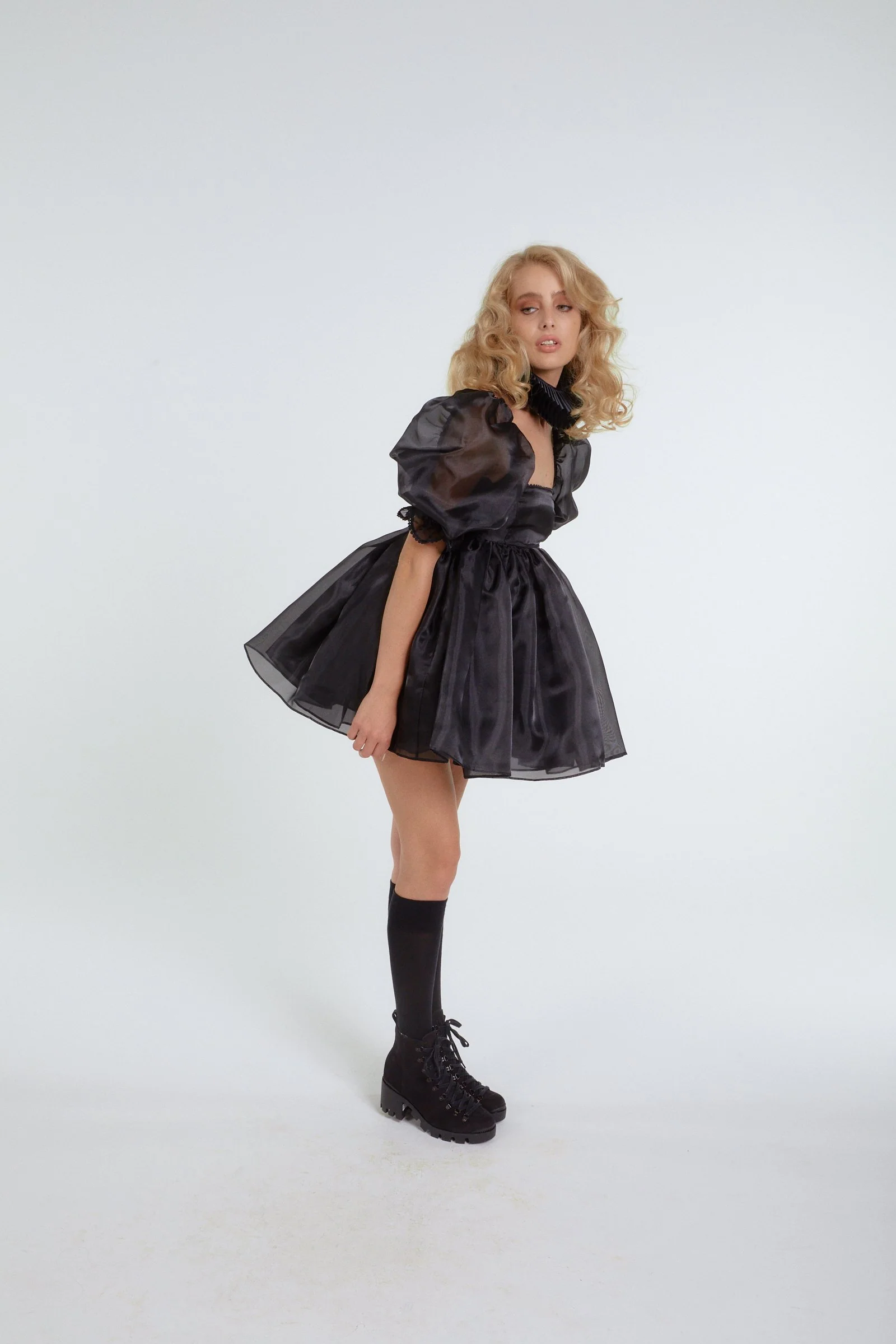The Caviar Puff Dress - Image 5