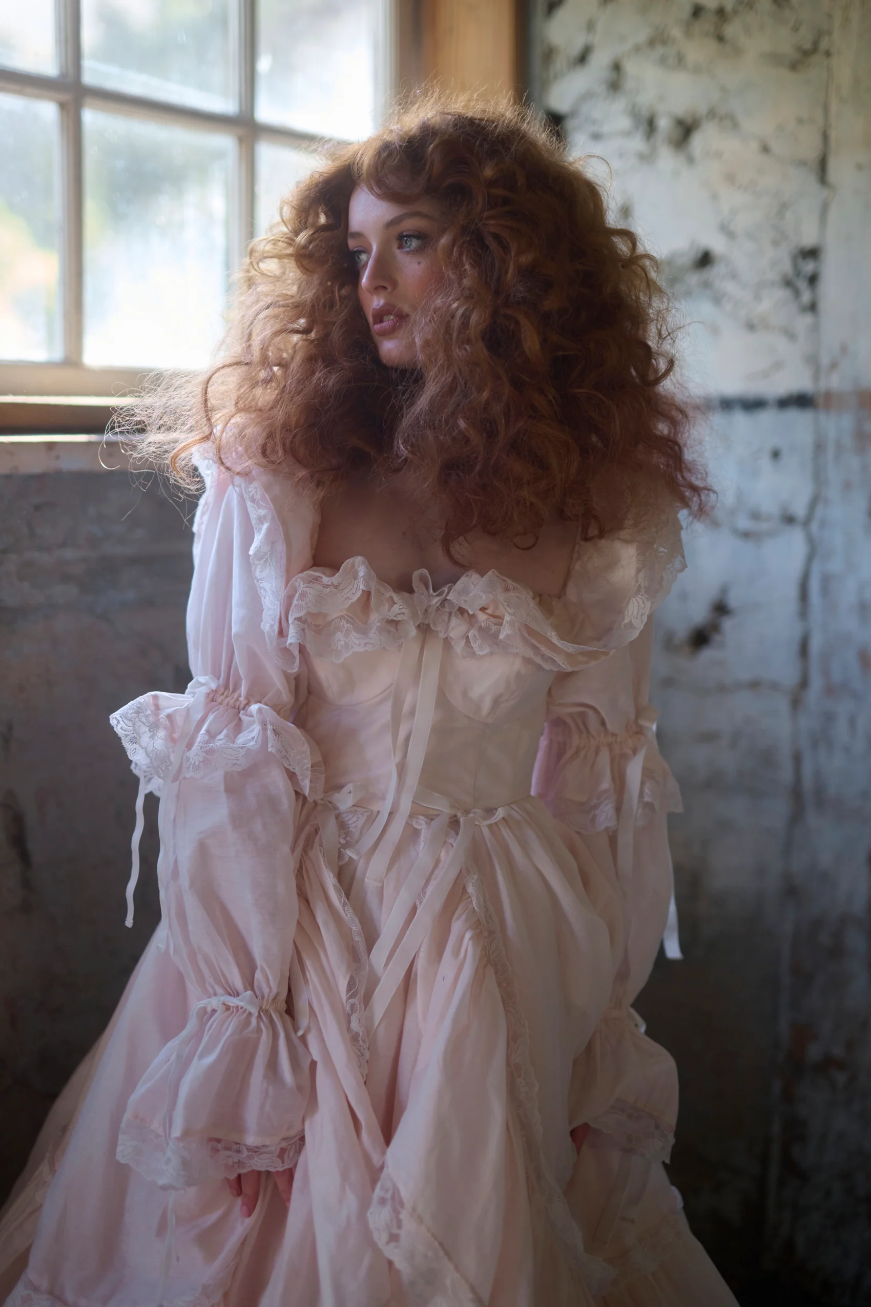 The Blush Silk Organdy Waltz Gown - Image 20