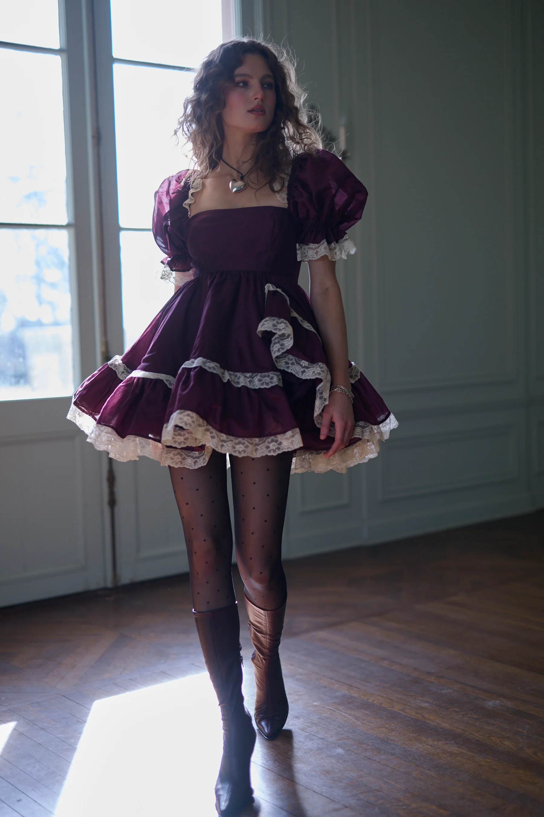 The Bordeaux Martini Dress - Image 2