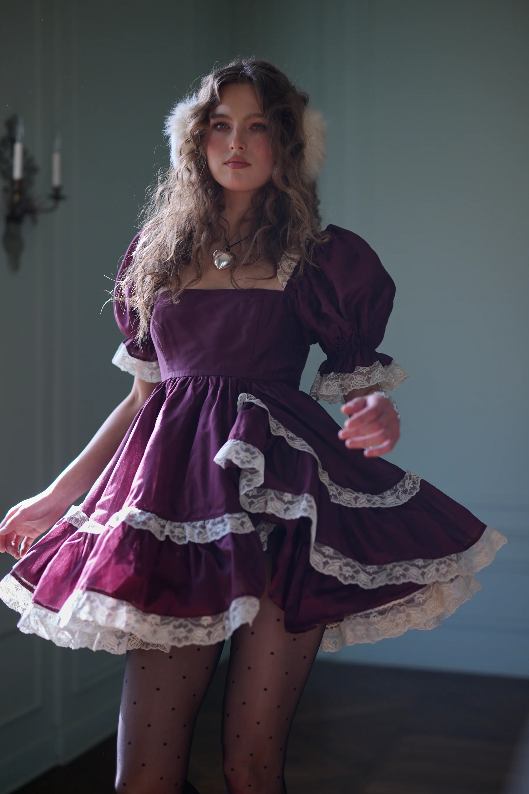 The Bordeaux Martini Dress - Image 7