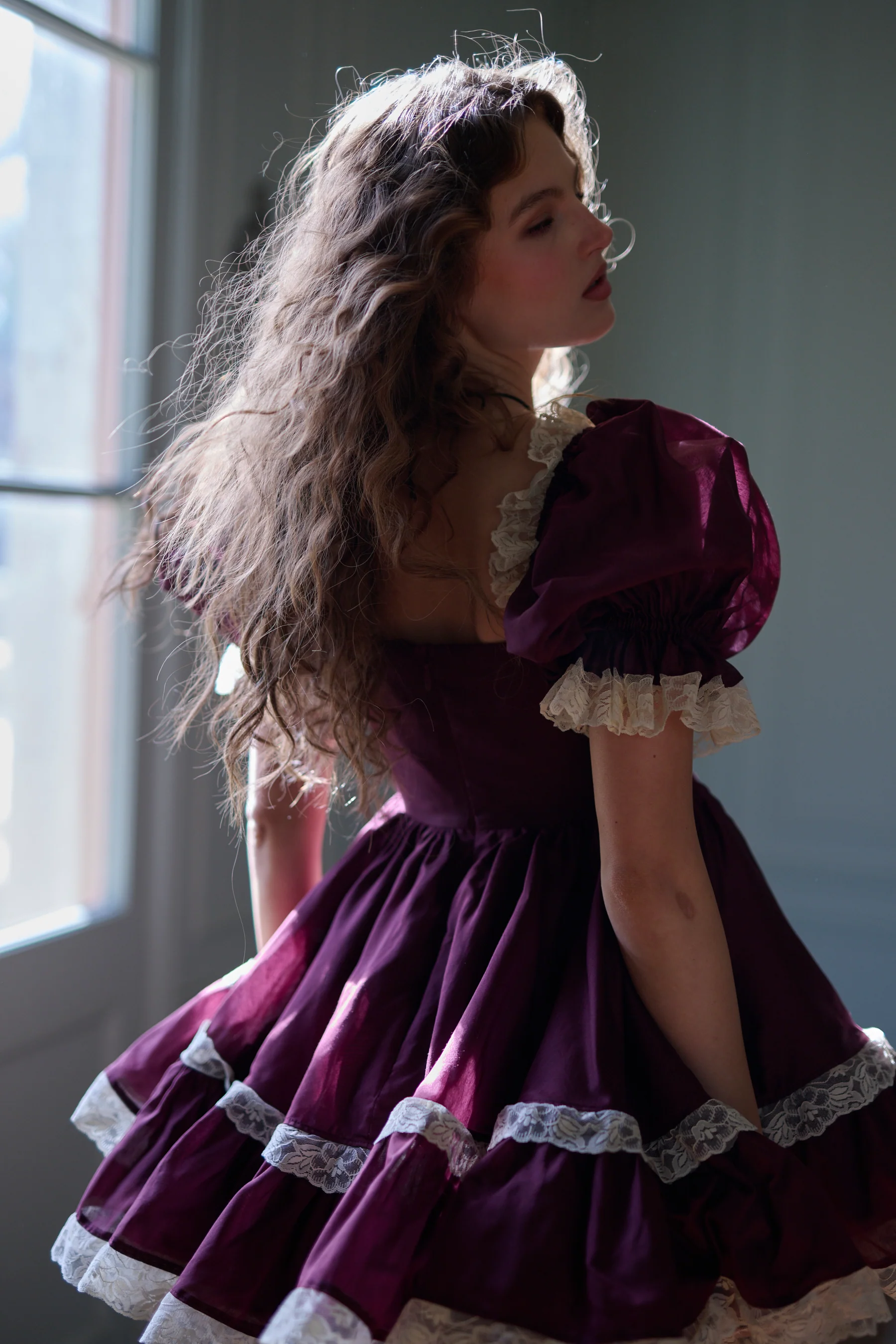 The Bordeaux Martini Dress - Image 9