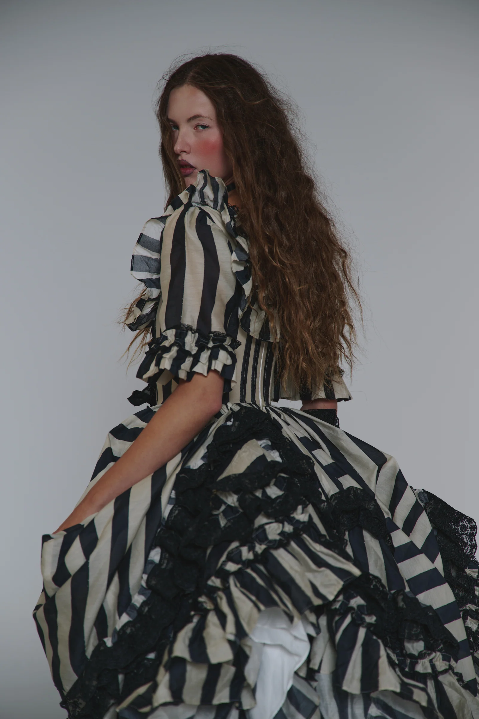 The Buccaneer Silk Organdy Antoinette Gown - Image 27