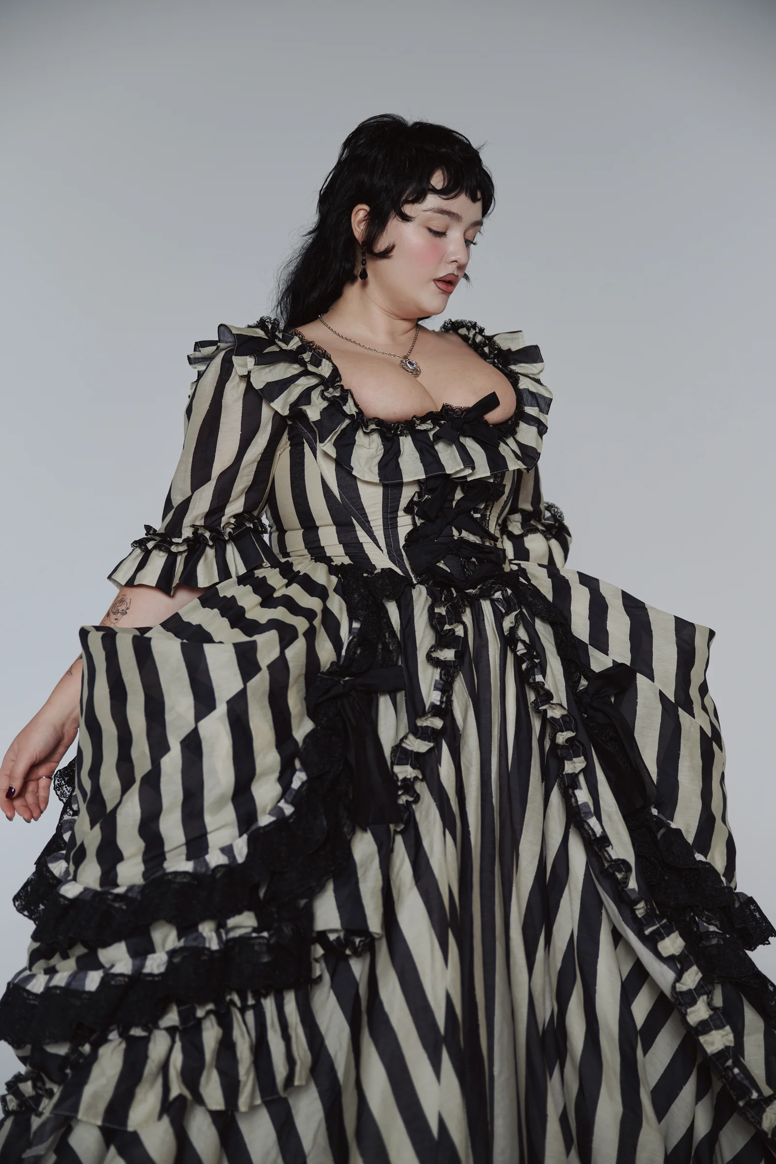 The Buccaneer Silk Organdy Antoinette Gown - Image 5