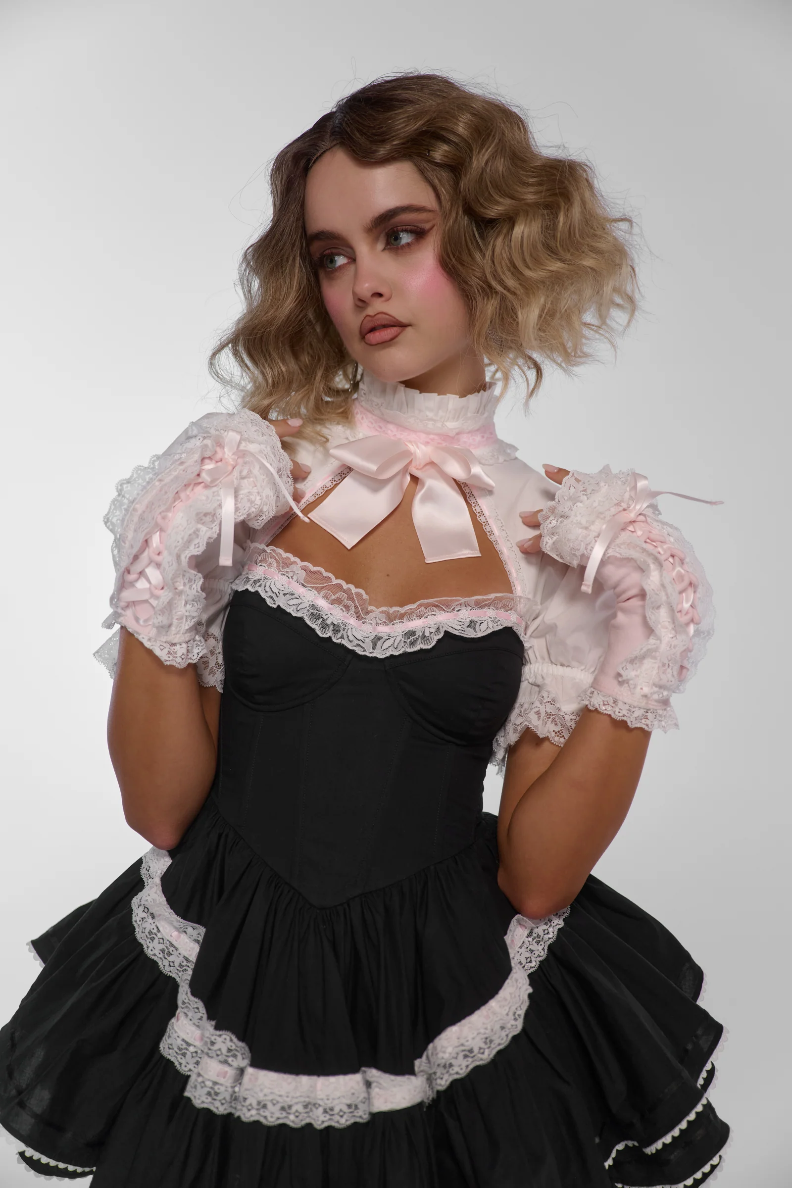 The Caviar Tuxedo Dress - Image 7