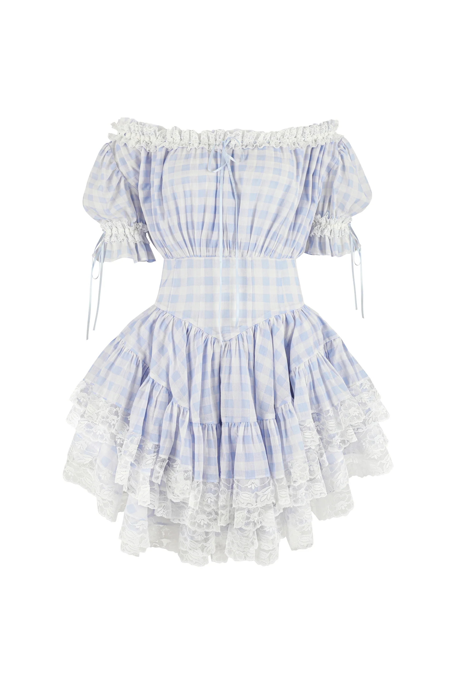 The Dairy Gingham Shipwrecked Dress