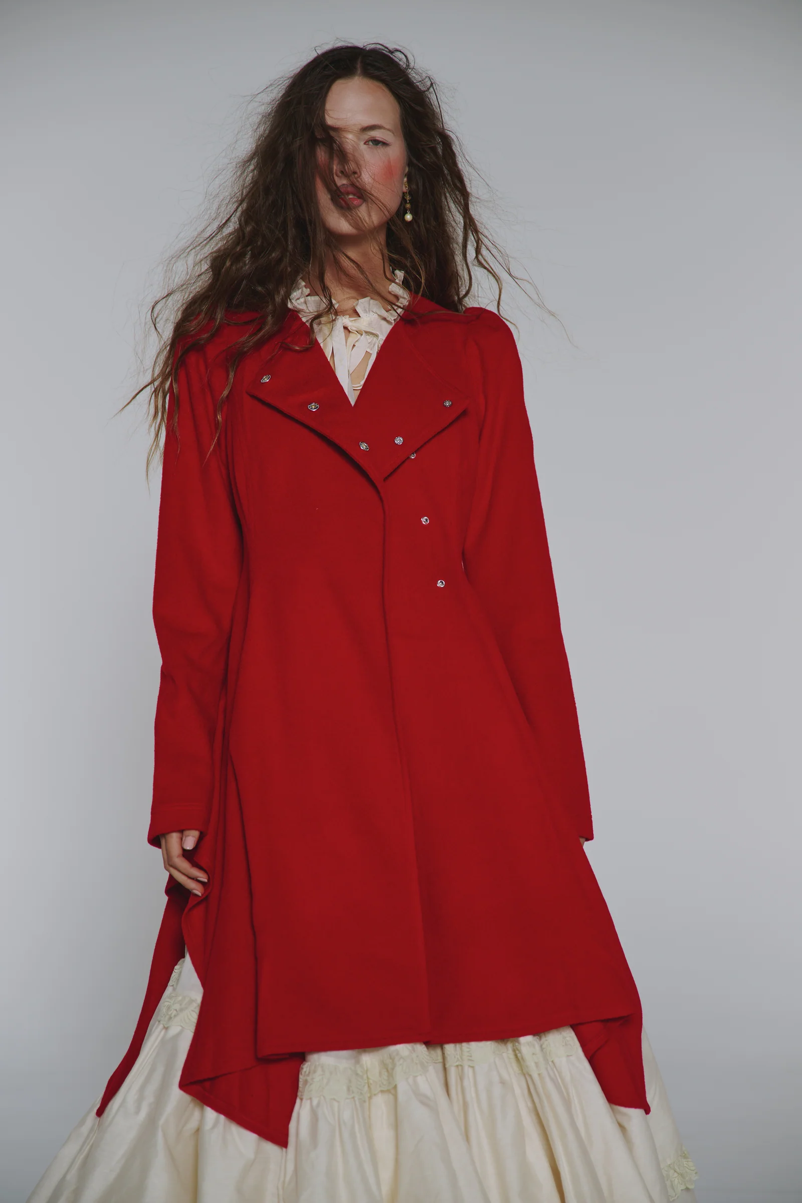 The Revolt Red Romantic Coat - Image 20