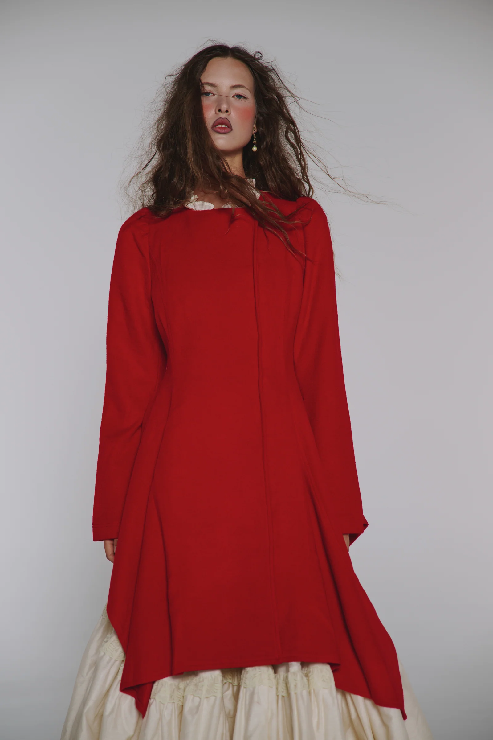 The Revolt Red Romantic Coat - Image 8
