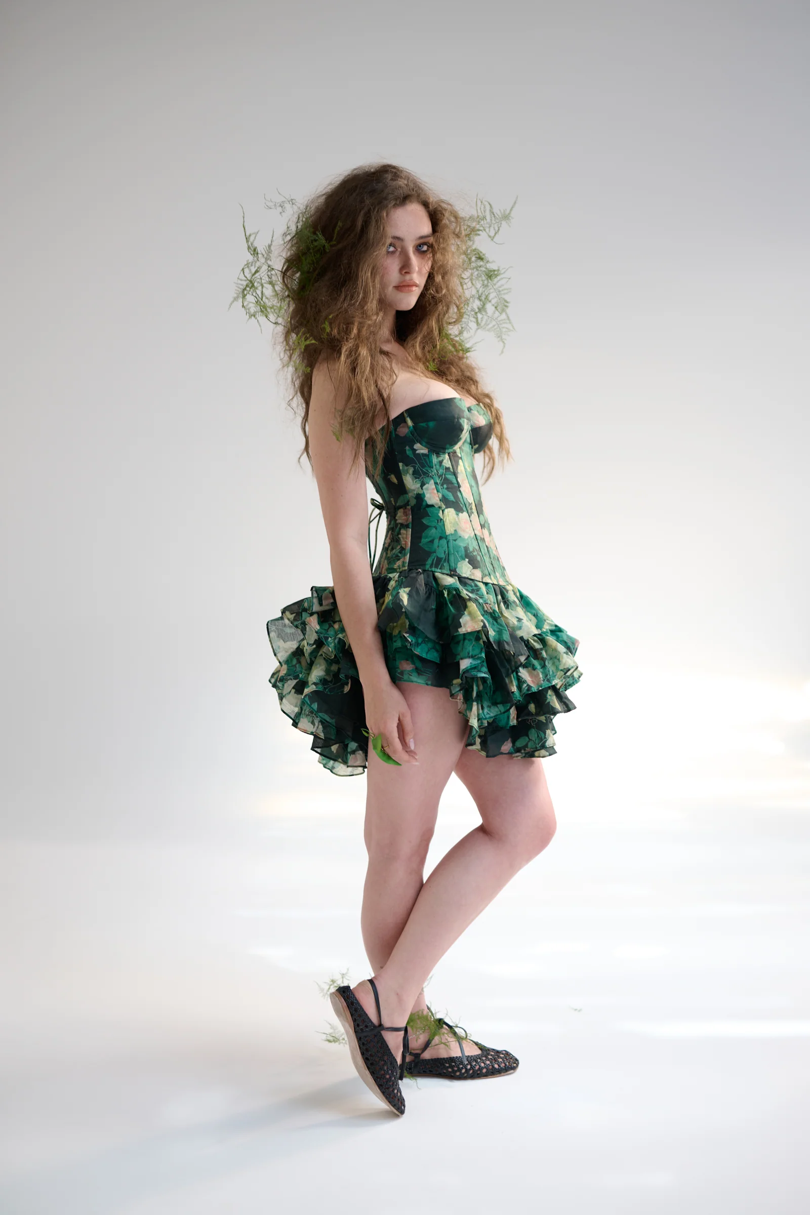 The Enchantment Silk Mini Skirt