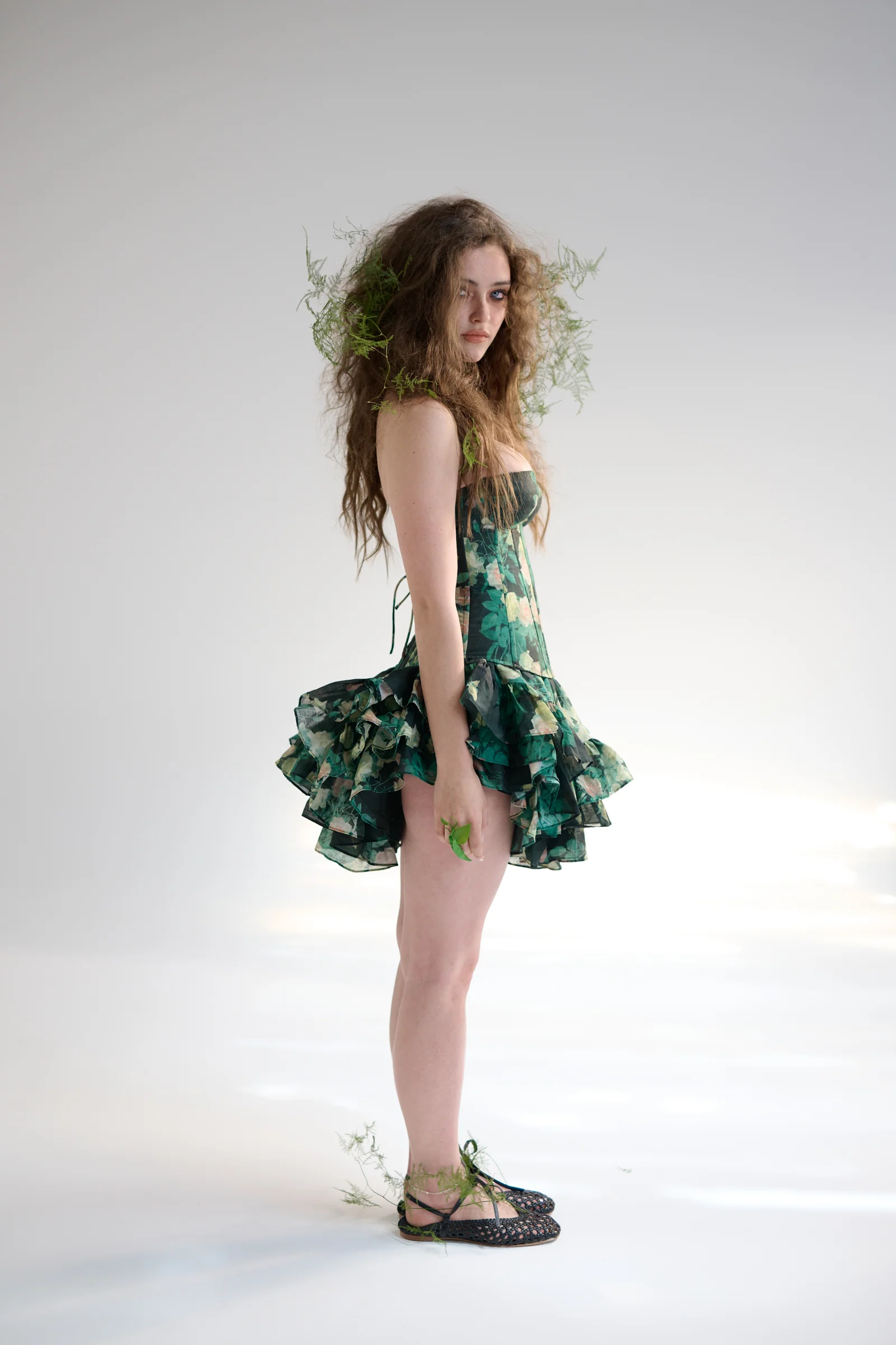 The Enchantment Silk Mini Skirt - Image 11