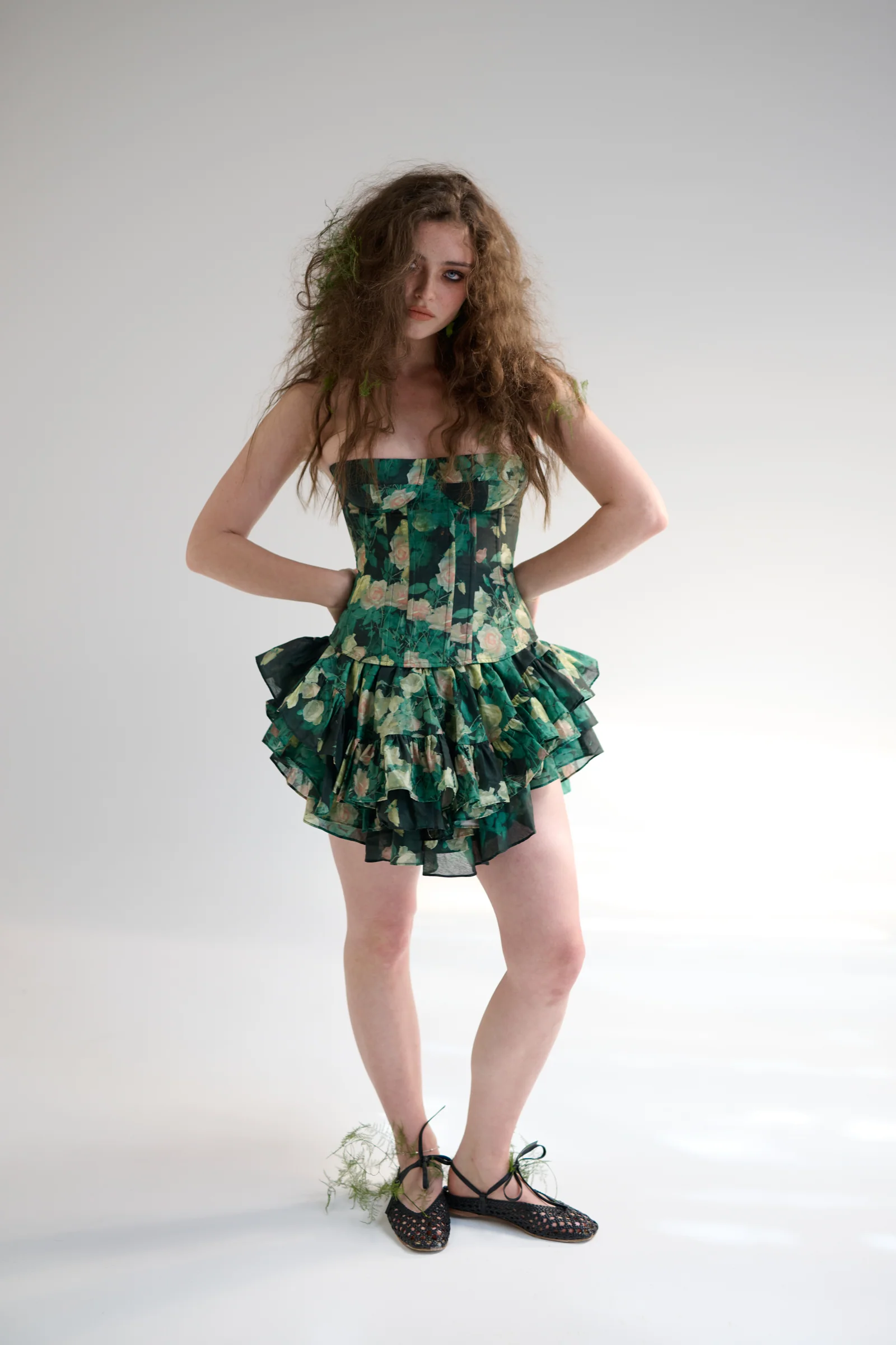 The Enchantment Silk Mini Skirt - Image 12