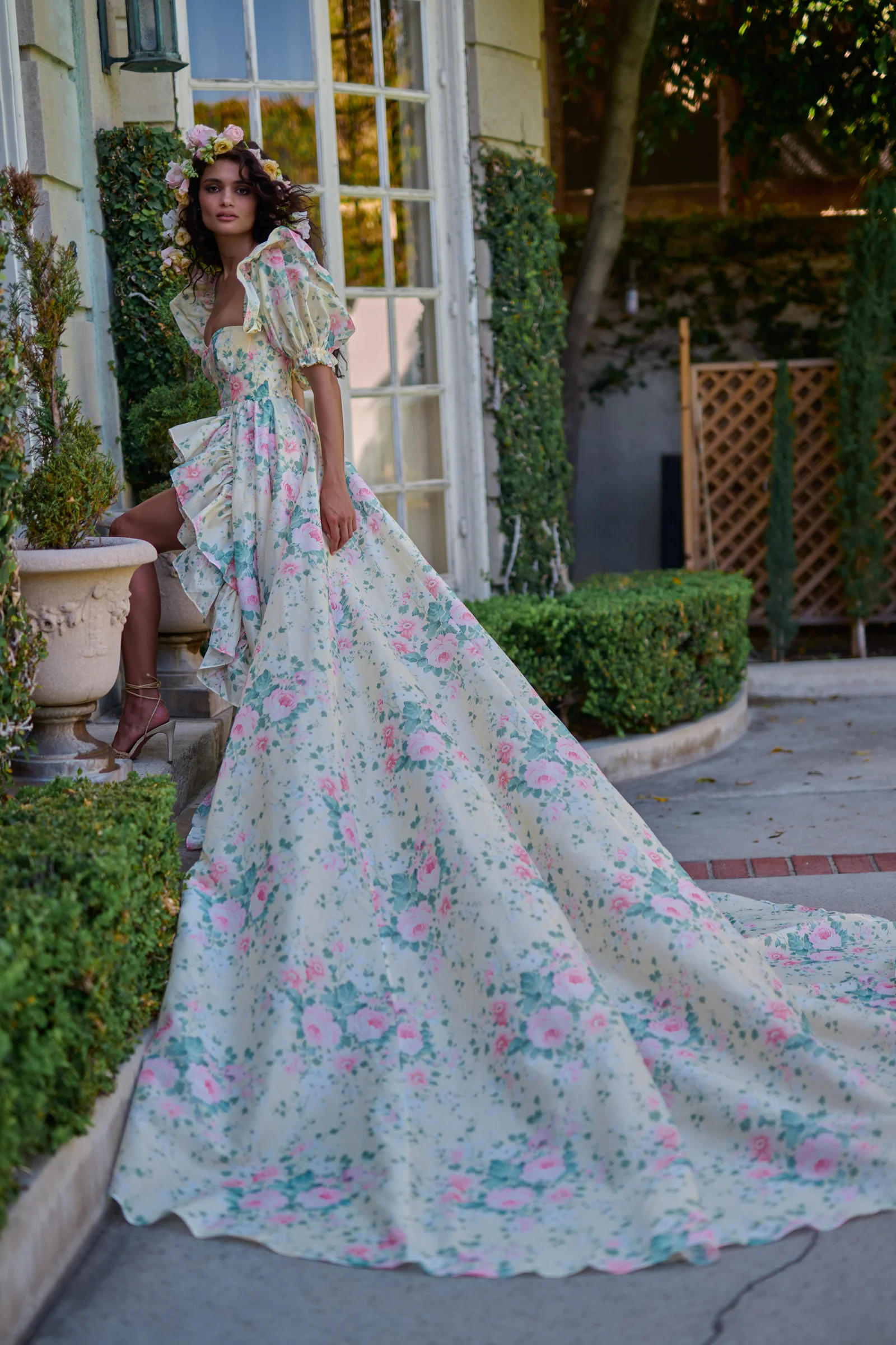 The Fantasy In Bloom Gown - Image 5