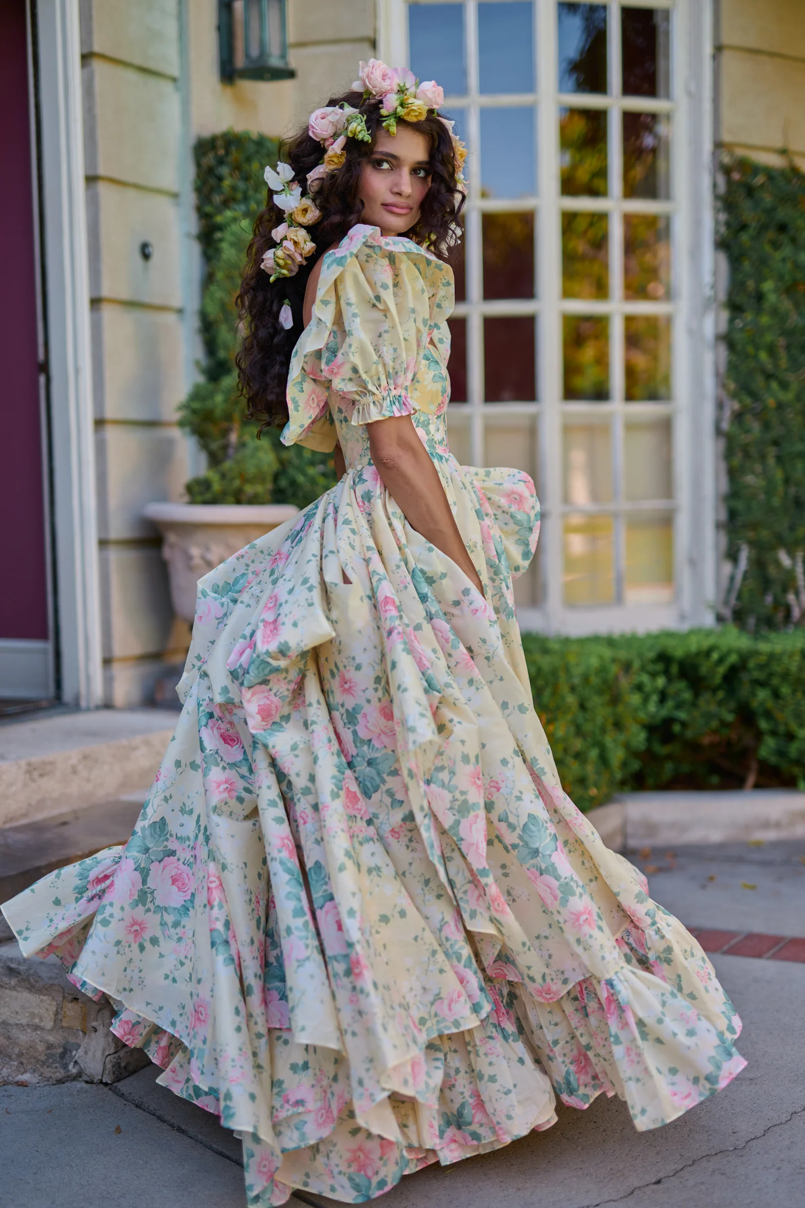 The Fantasy In Bloom Gown - Image 9