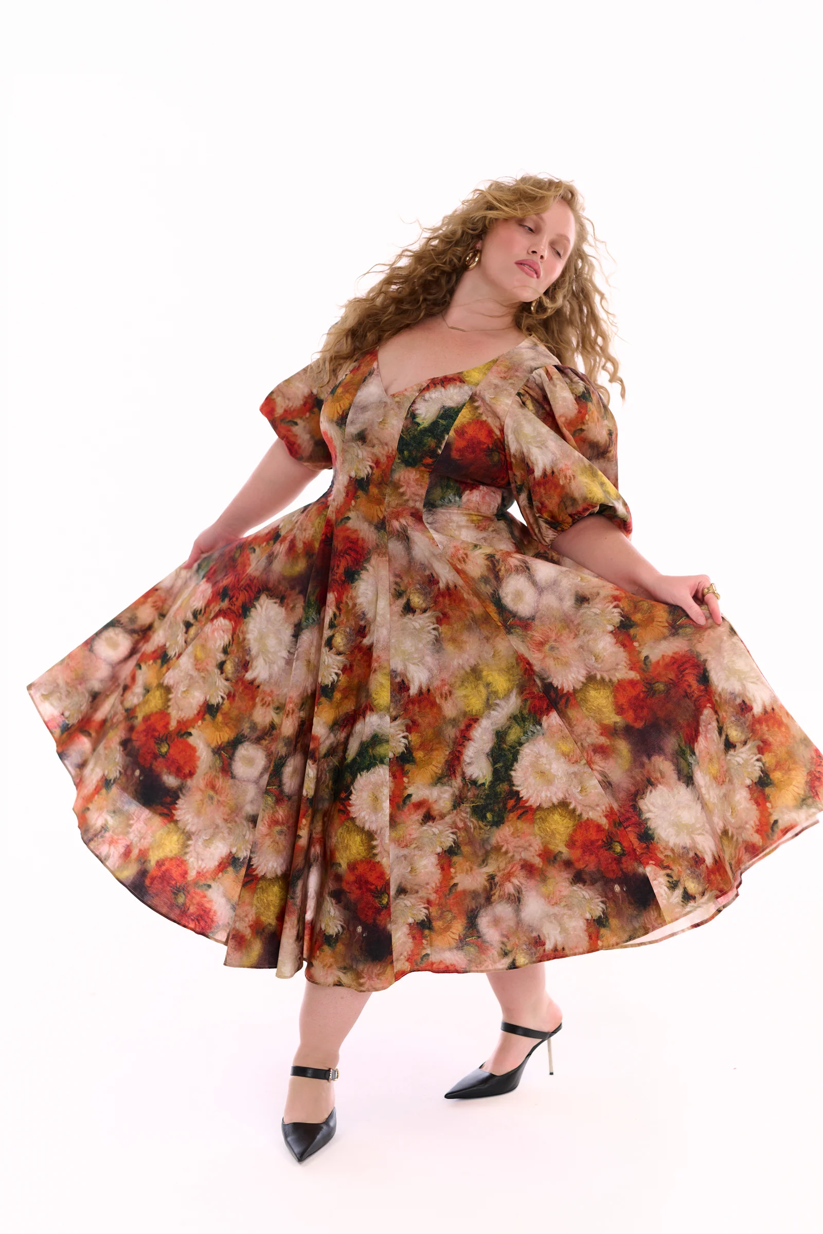 The Impression Flowers Sweetheart Day Dress - Image 5