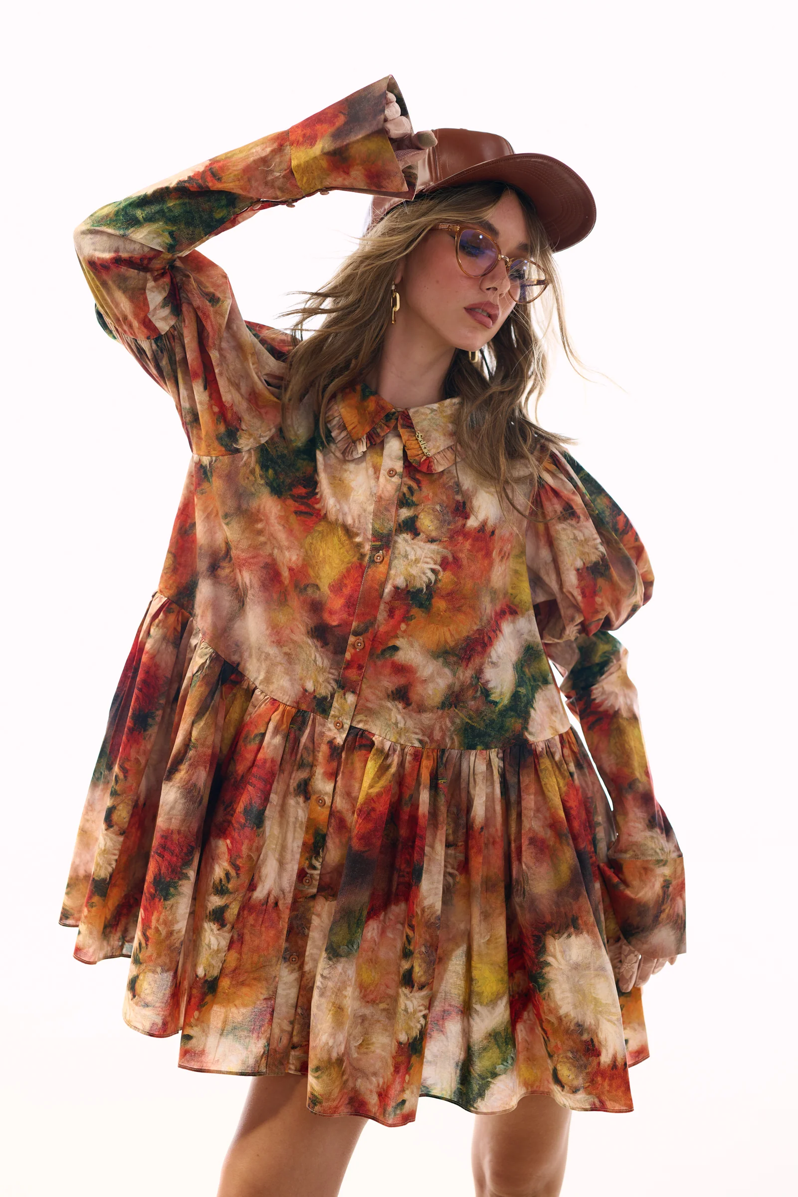 The Impression Flowers Time Travelers Blouse - Image 2