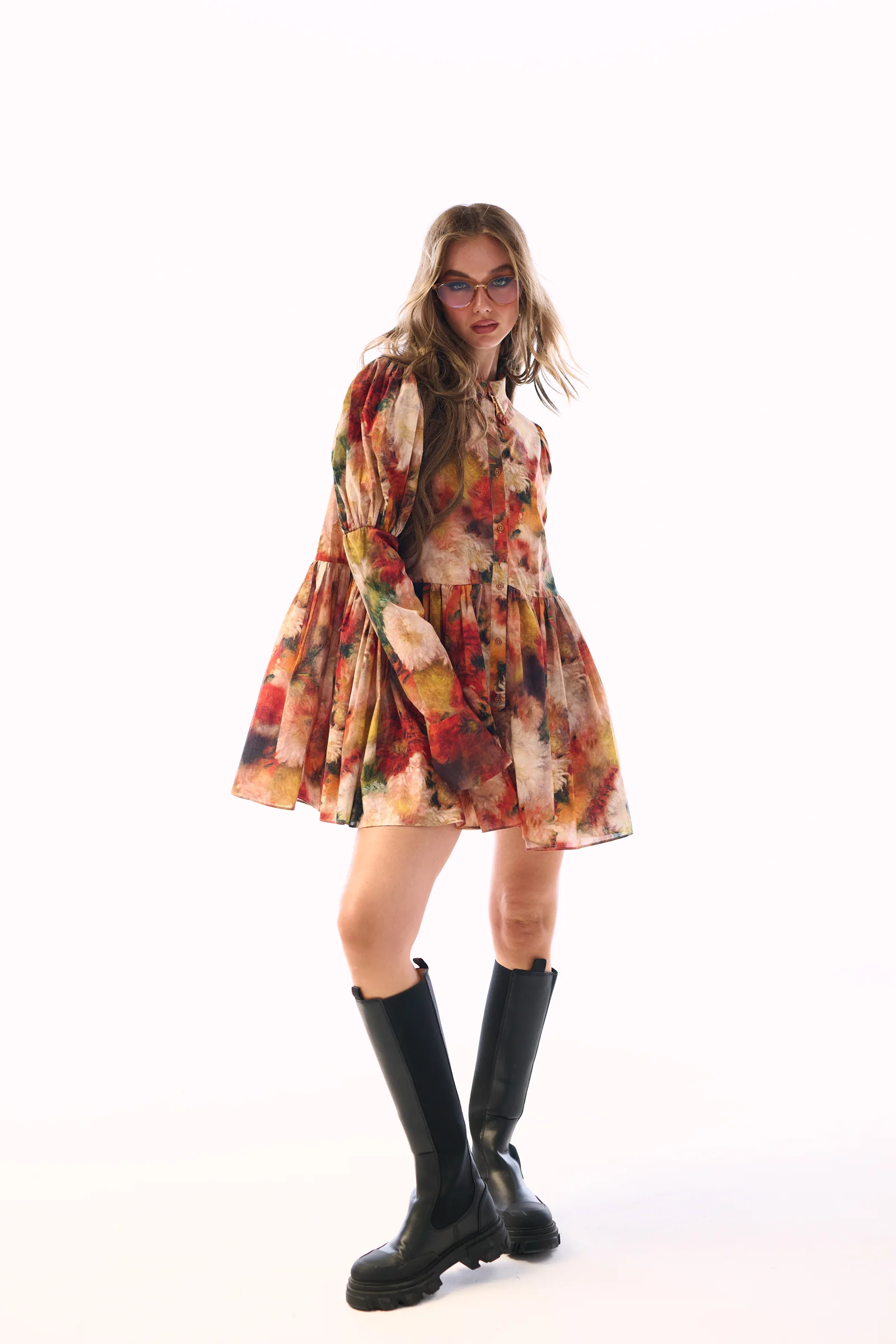 The Impression Flowers Time Travelers Blouse - Image 9