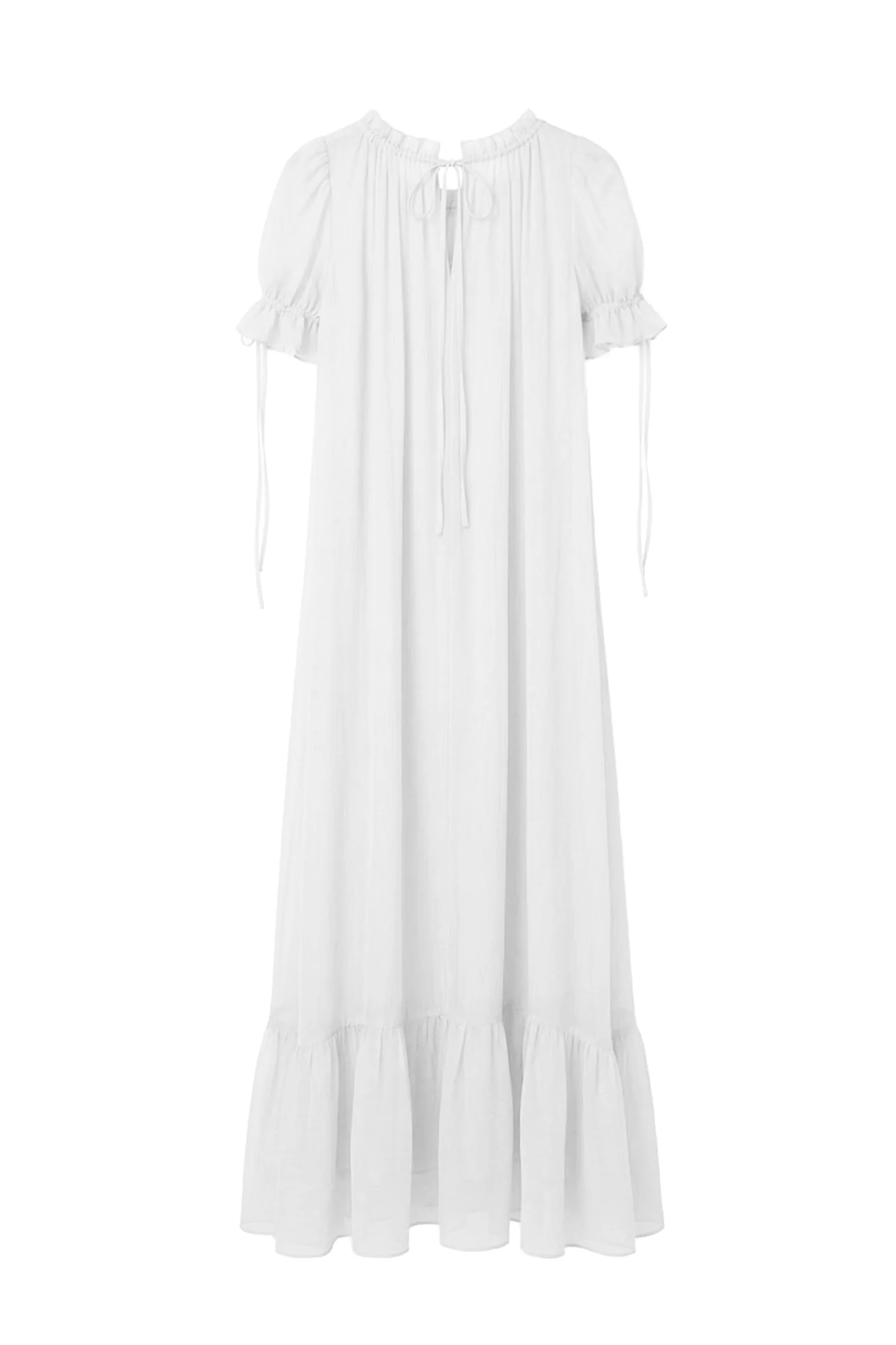 The Ivory Antique Chemise Gown - Image 12