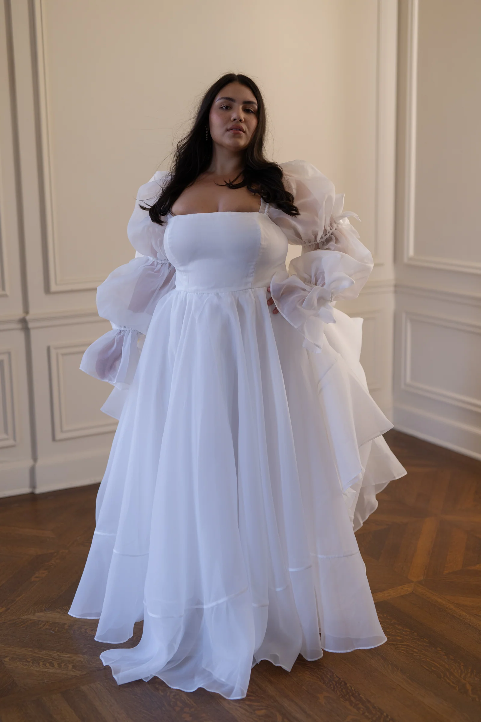 The Ivory Capulet Gown - Image 14