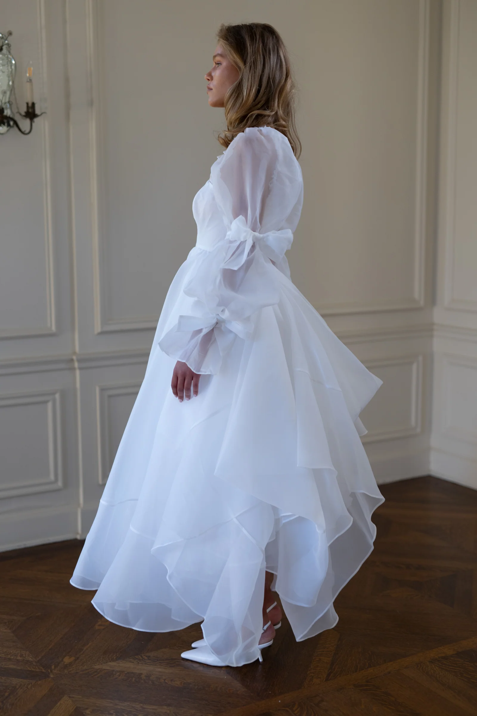 The Ivory Capulet Gown - Image 16