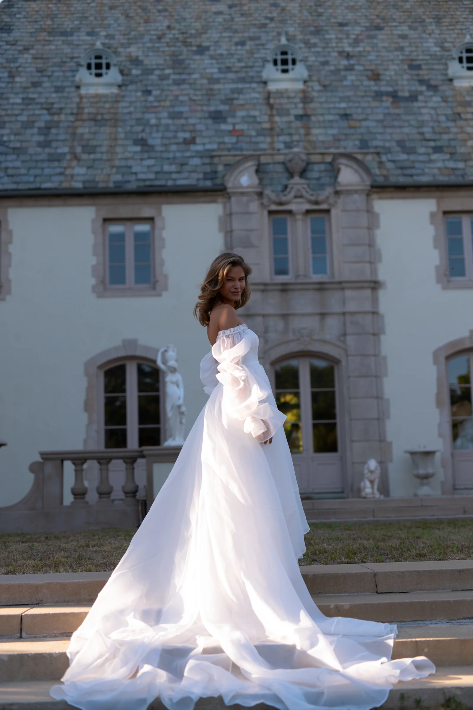 The Ivory Capulet Gown - Image 18