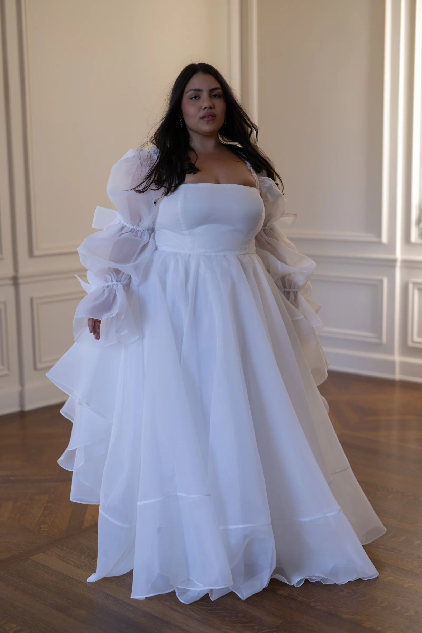 The Ivory Capulet Gown - Image 23