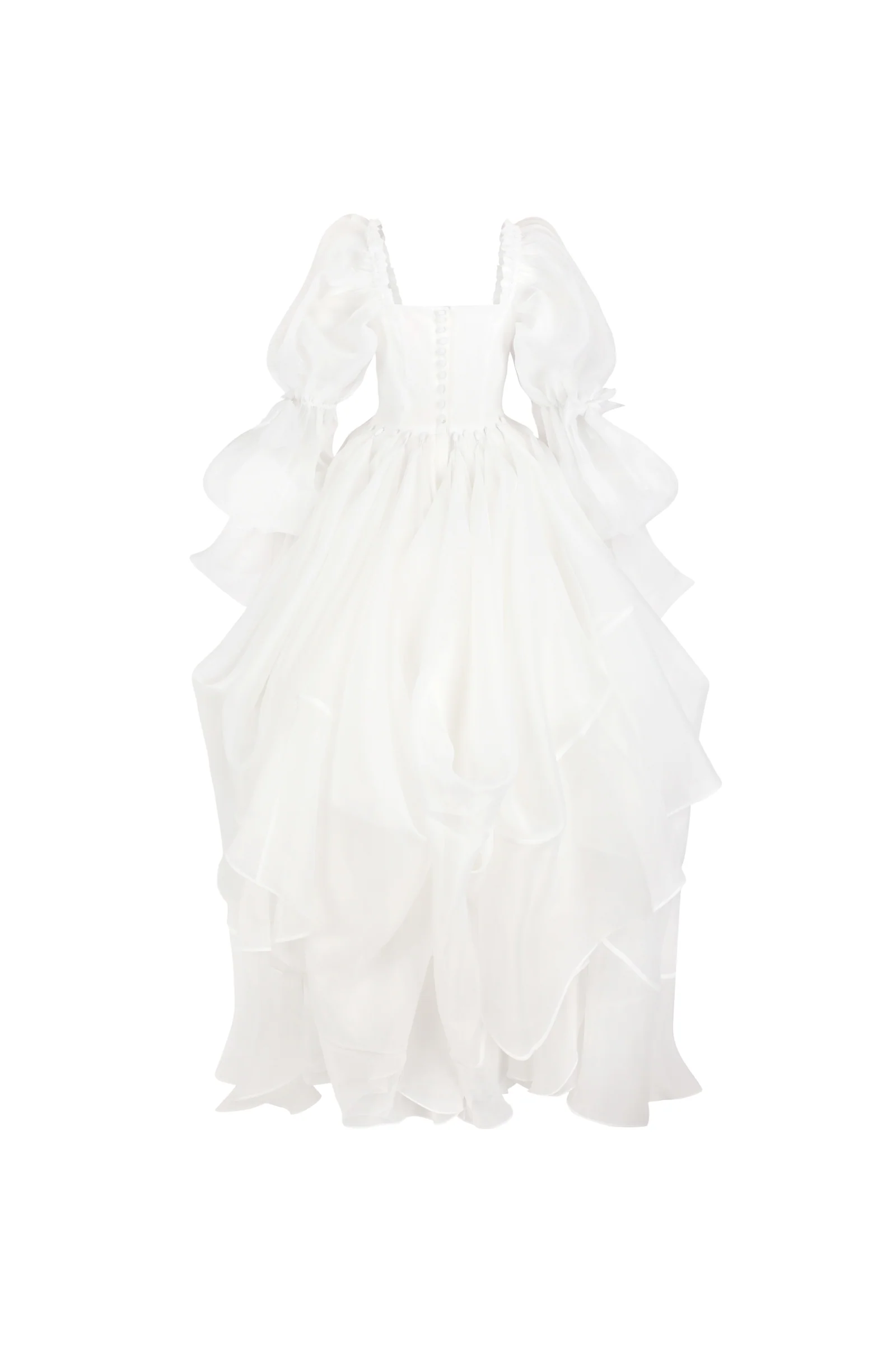 The Ivory Capulet Gown - Image 7