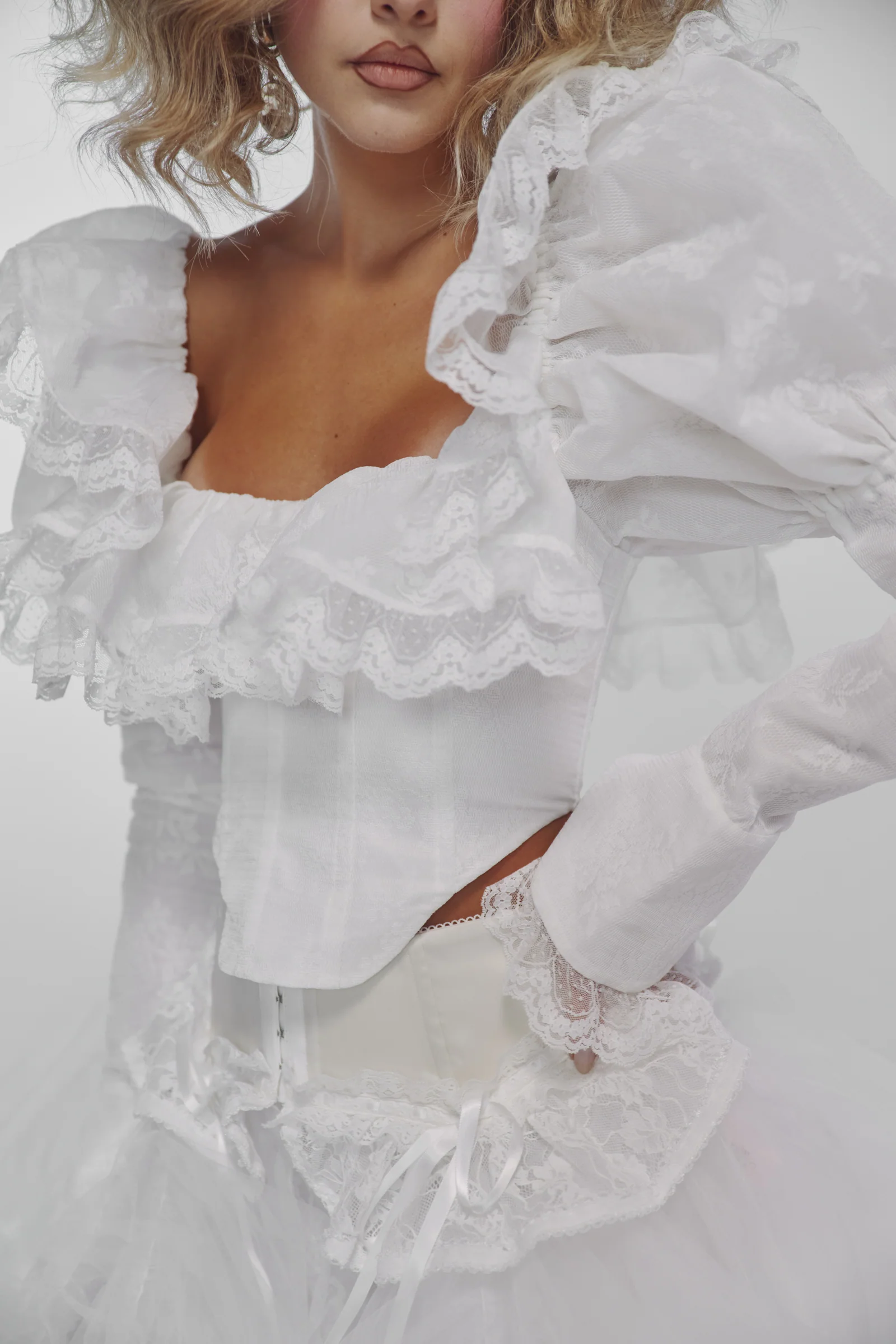 The Ivory Coquette Corset - Image 4