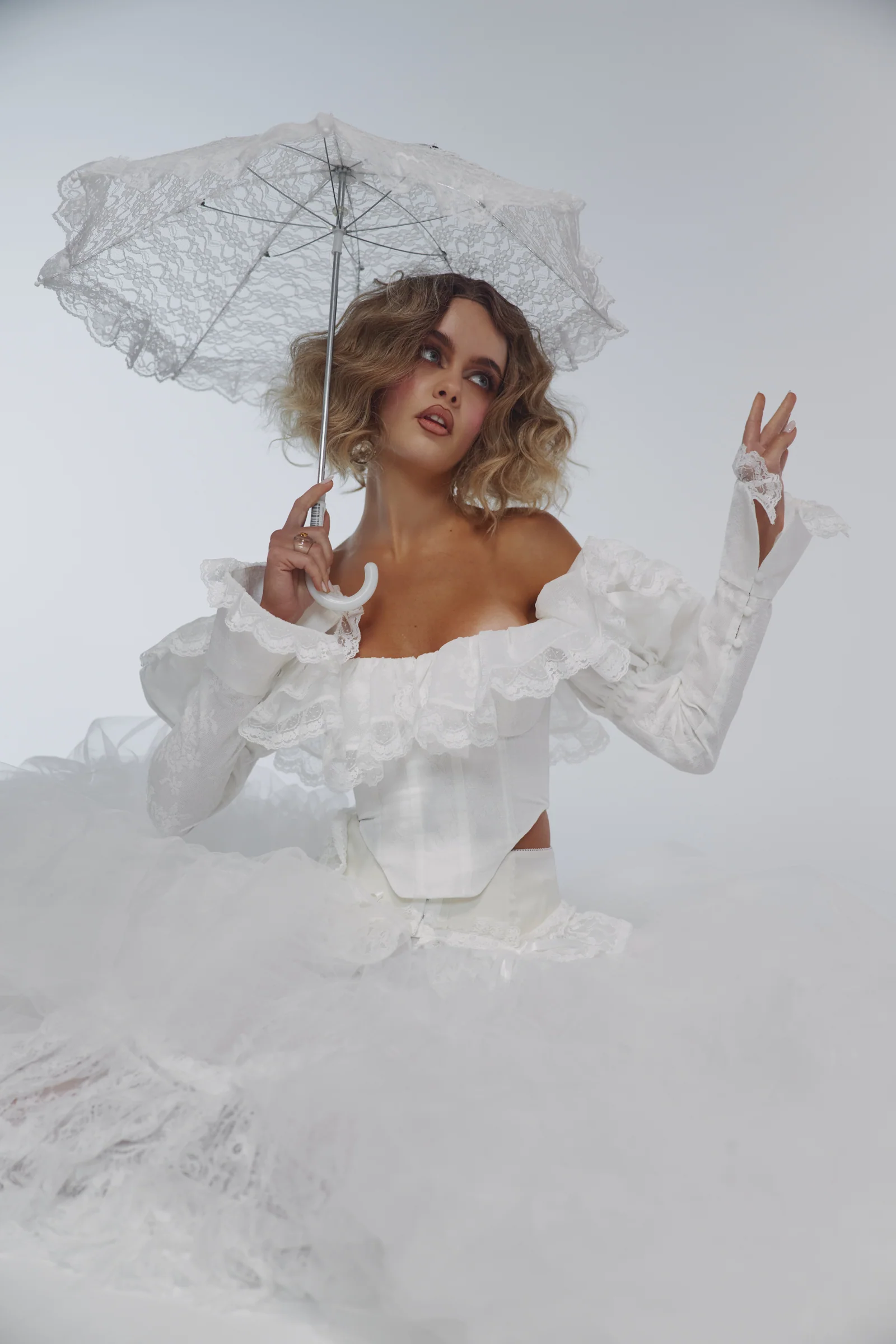 The Ivory Coquette Corset - Image 5