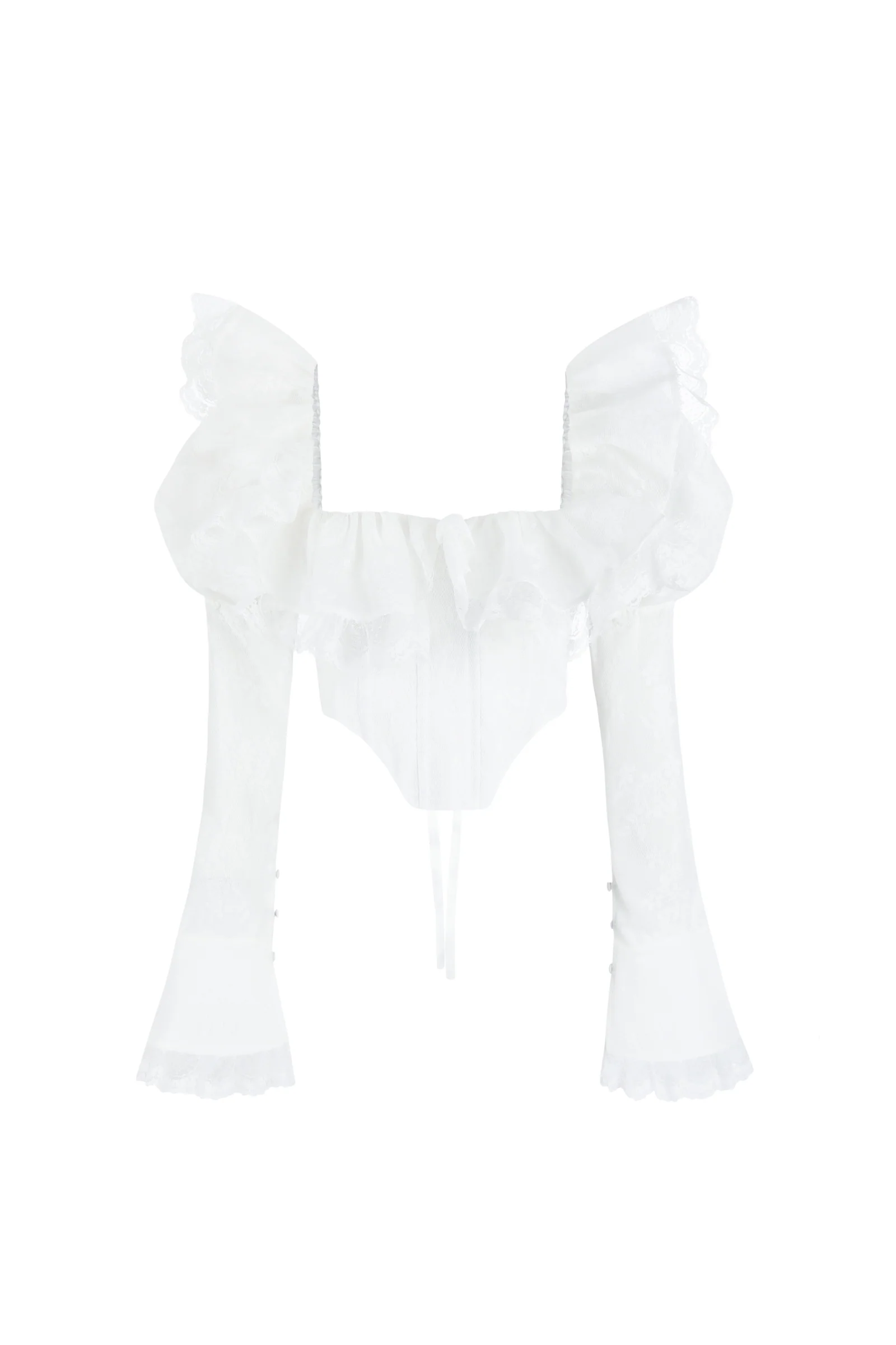 The Ivory Coquette Corset - Image 6