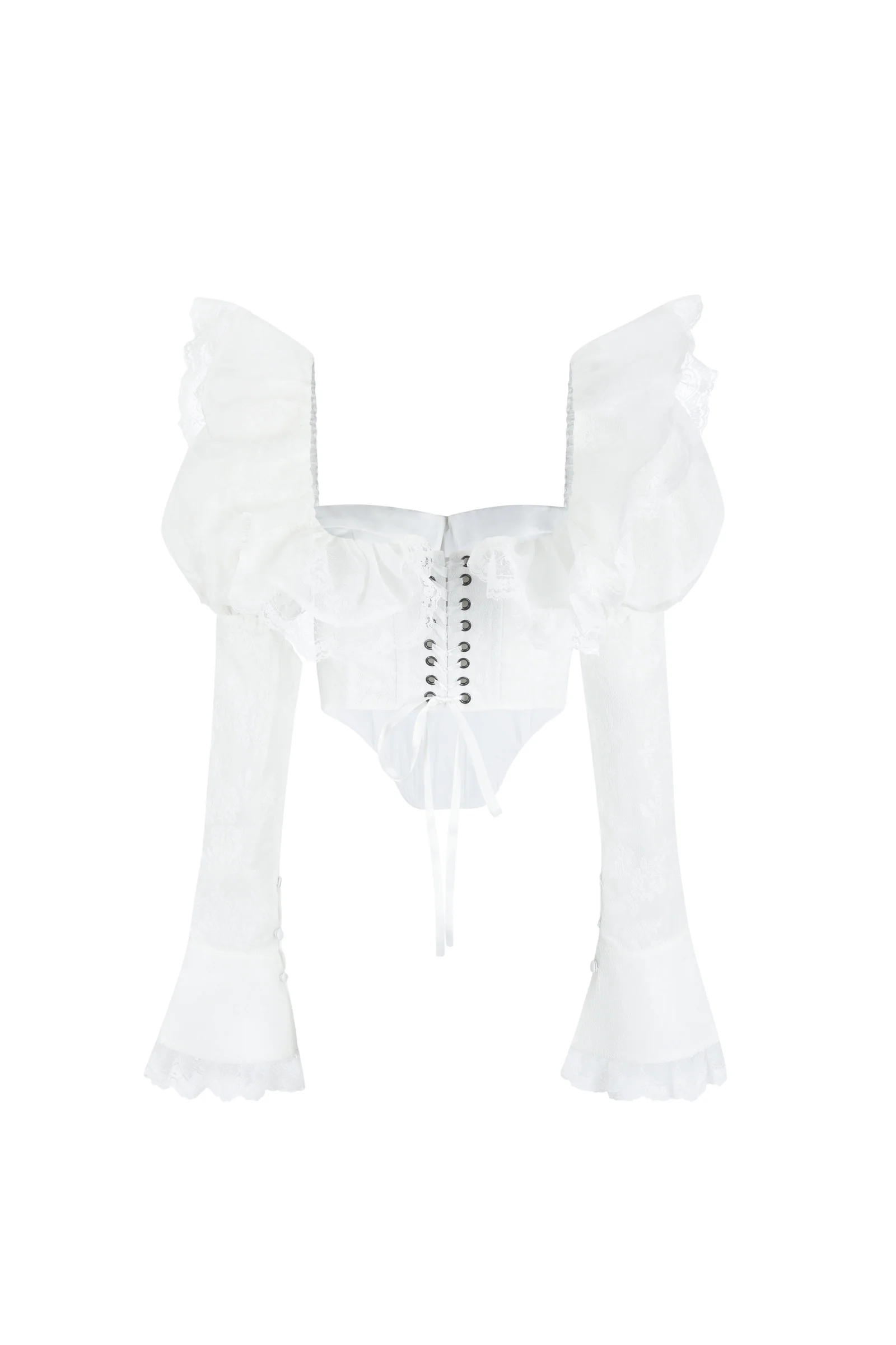 The Ivory Coquette Corset - Image 7