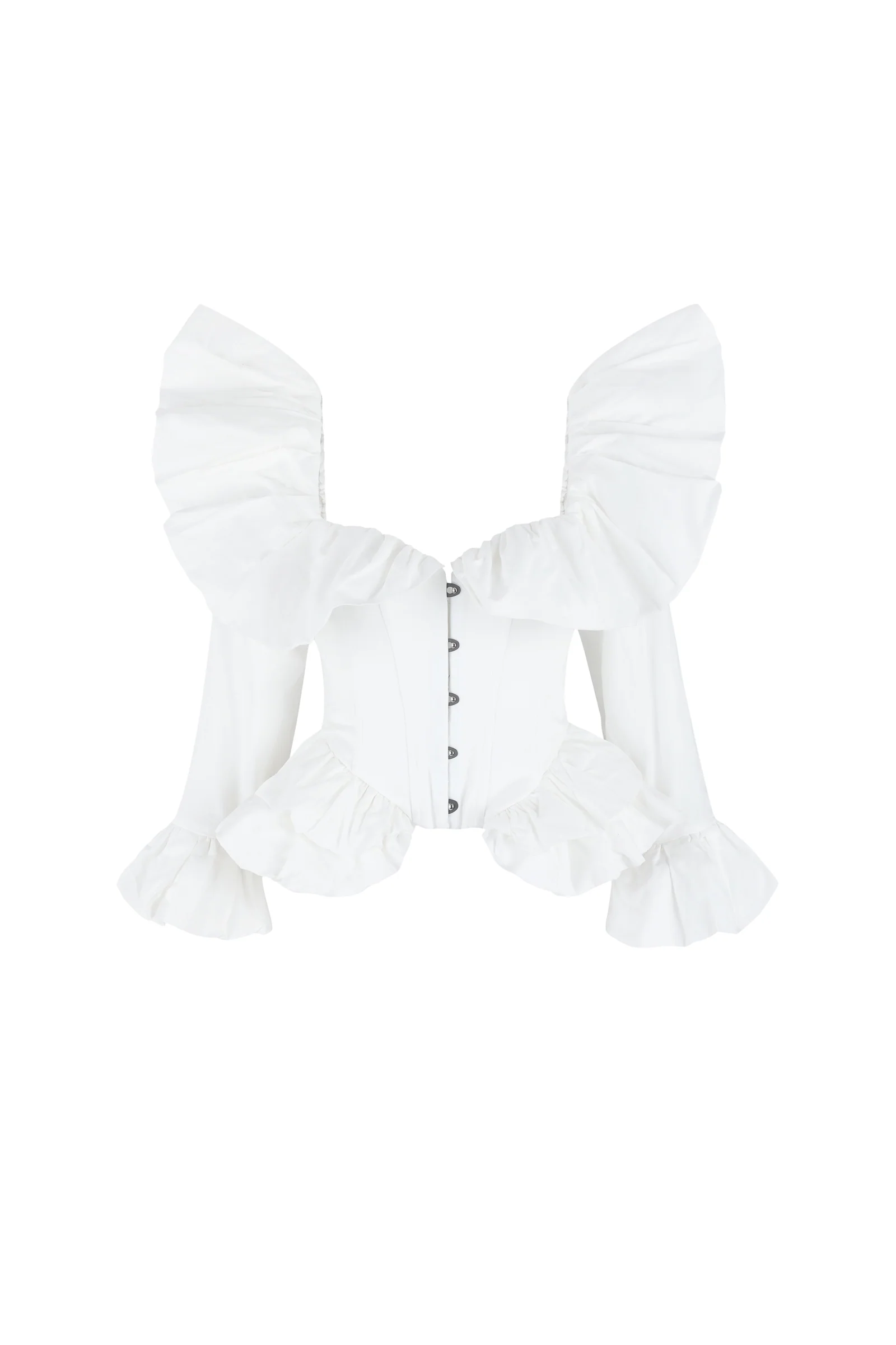The Ivory Frou Frou Corset