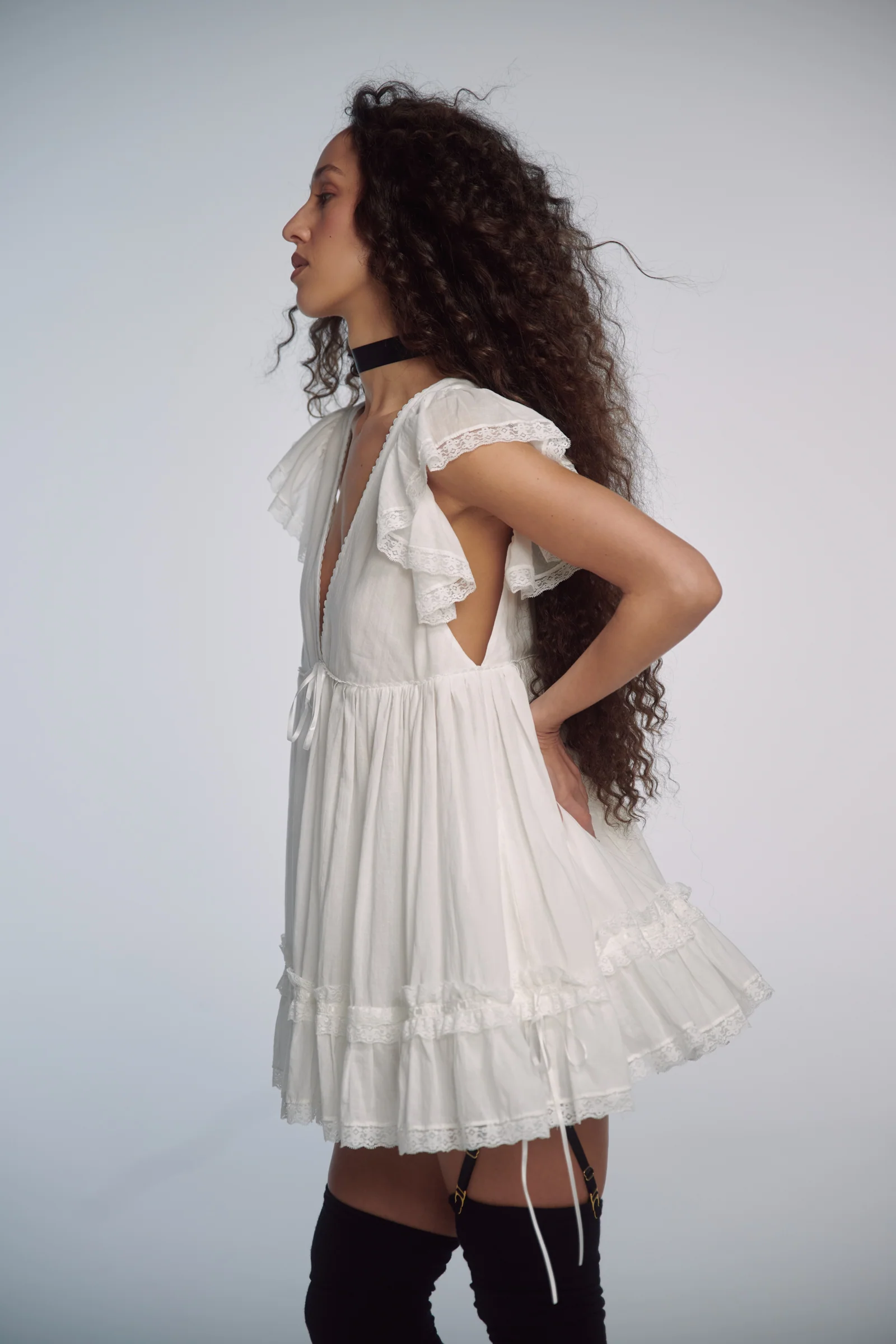 The Ivory Heirloom Pinafore - Image 6