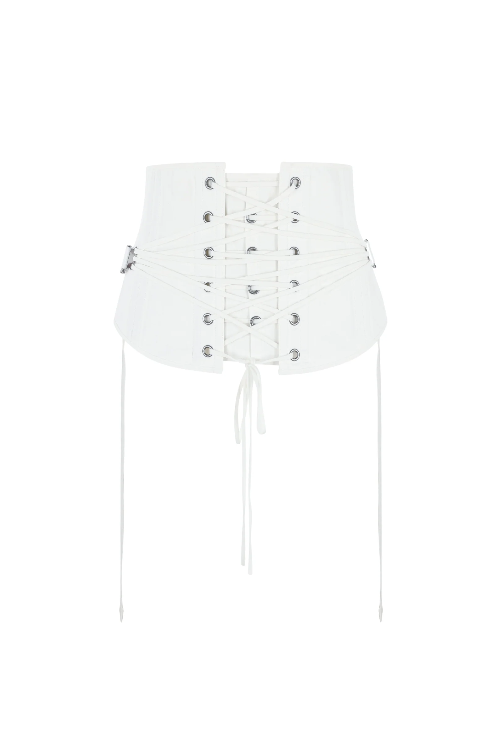 The Ivory Hourglass Waist Corset - Image 3