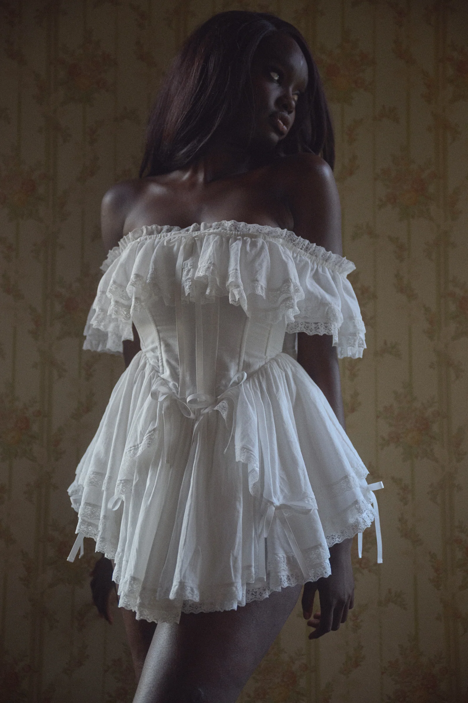The Ivory Hug Me Mini Dress - Image 2