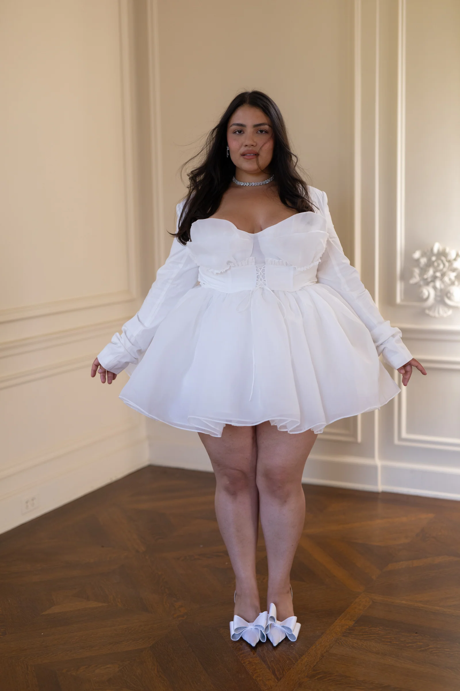 The Ivory Party Blue Moon Dress - Image 6