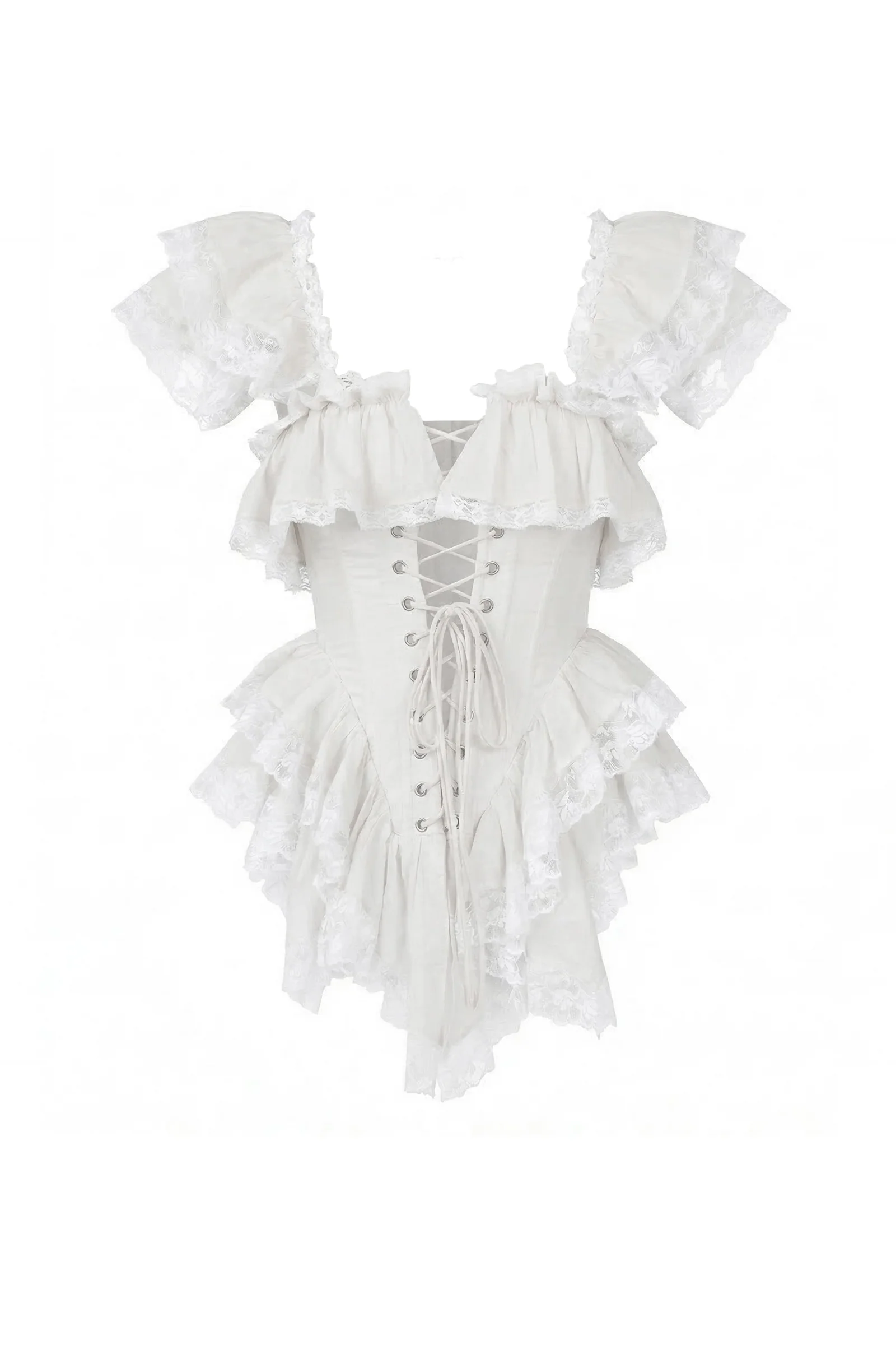The Ivory Ren Faerie Corset - Image 3
