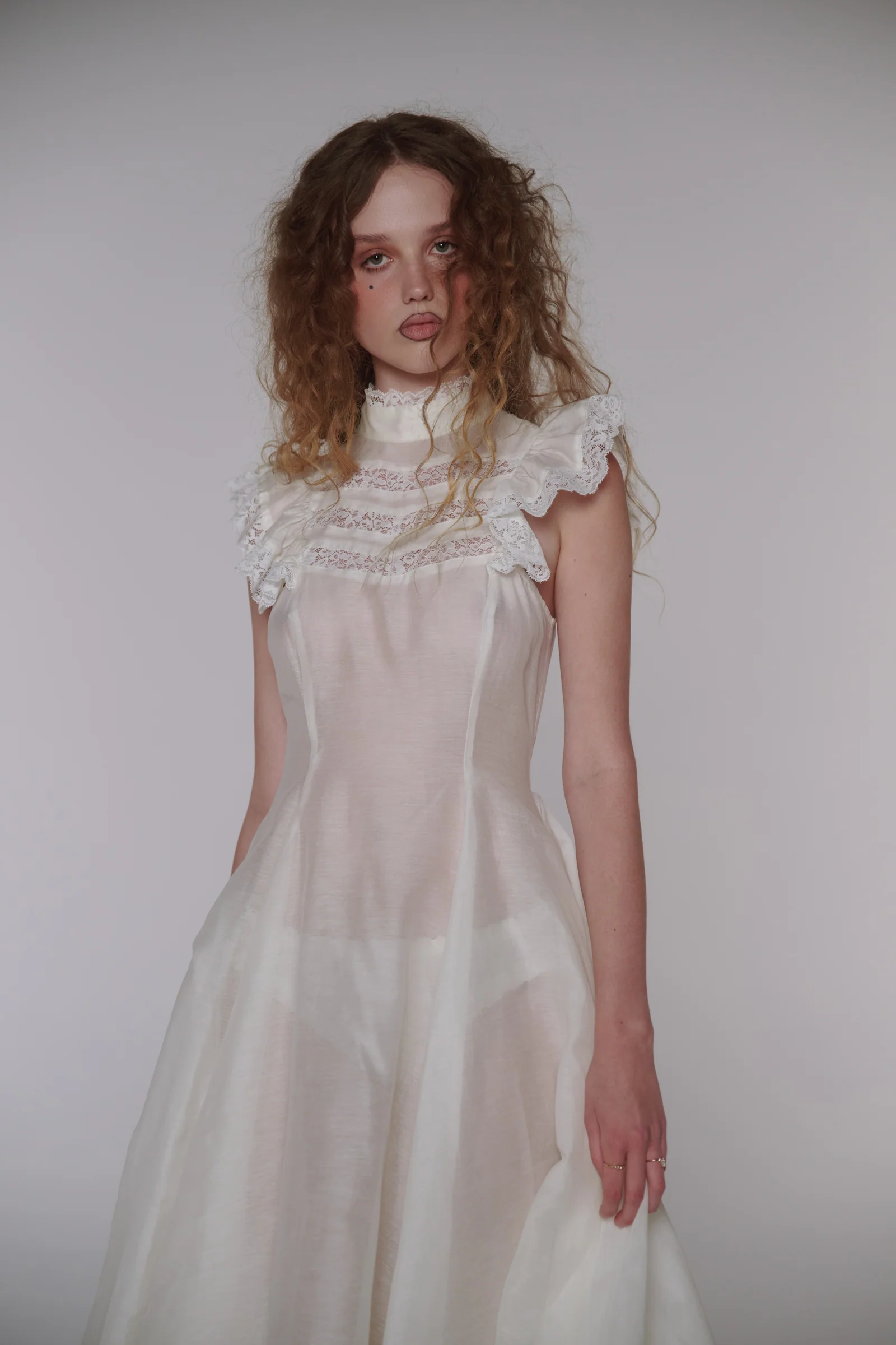 The Ivory Tuck Dress - Image 2