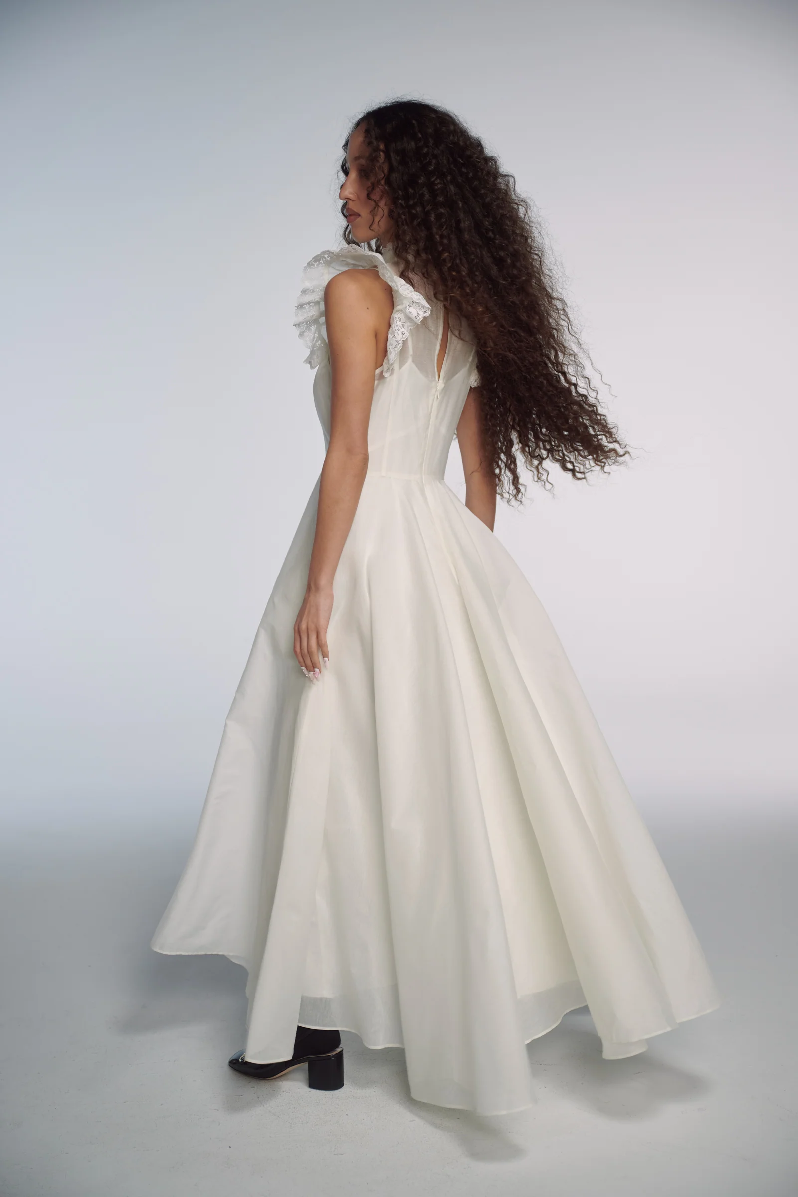 The Ivory Tuck Dress - Image 7