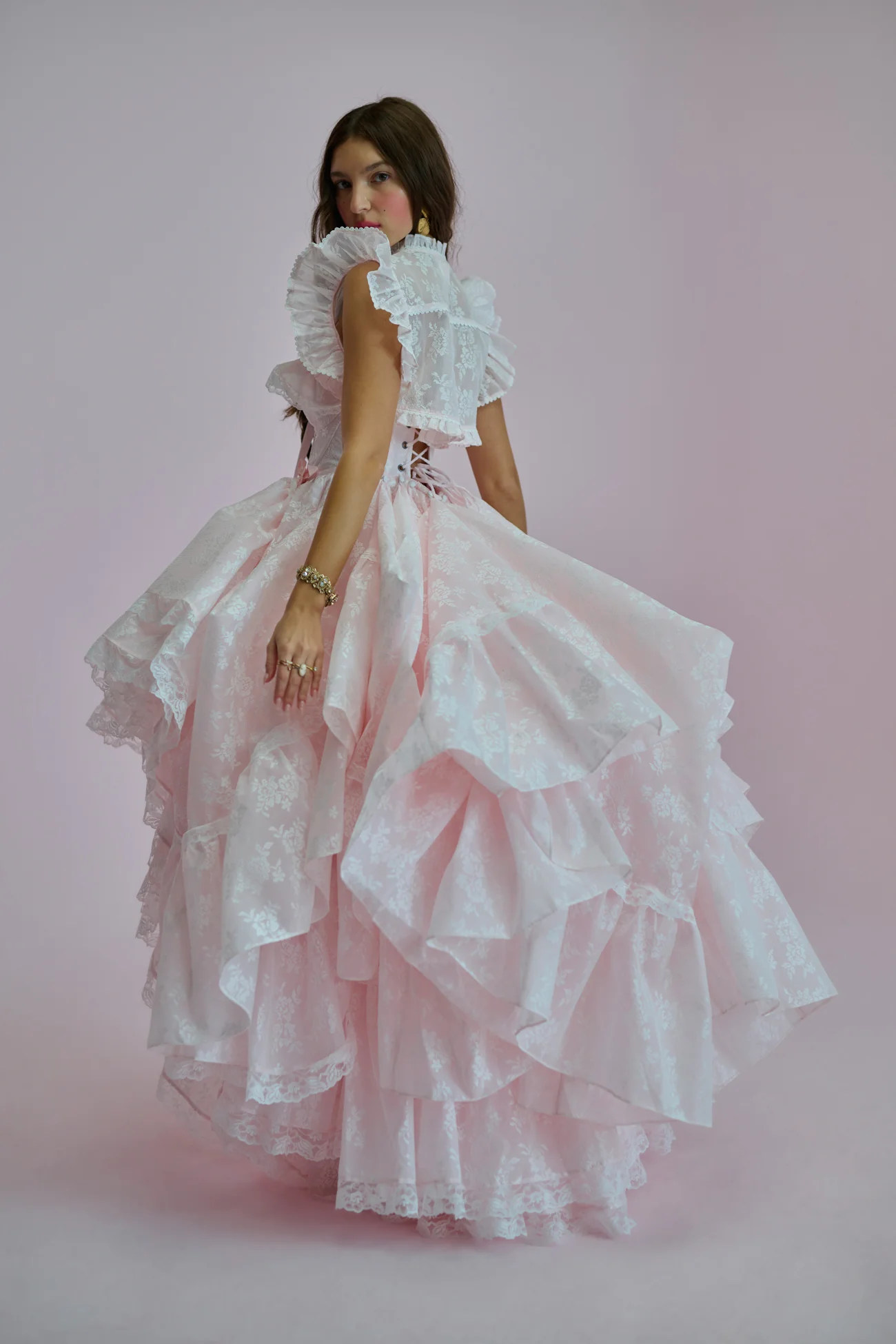 The Pink Lace For Lovers Gown - Image 4