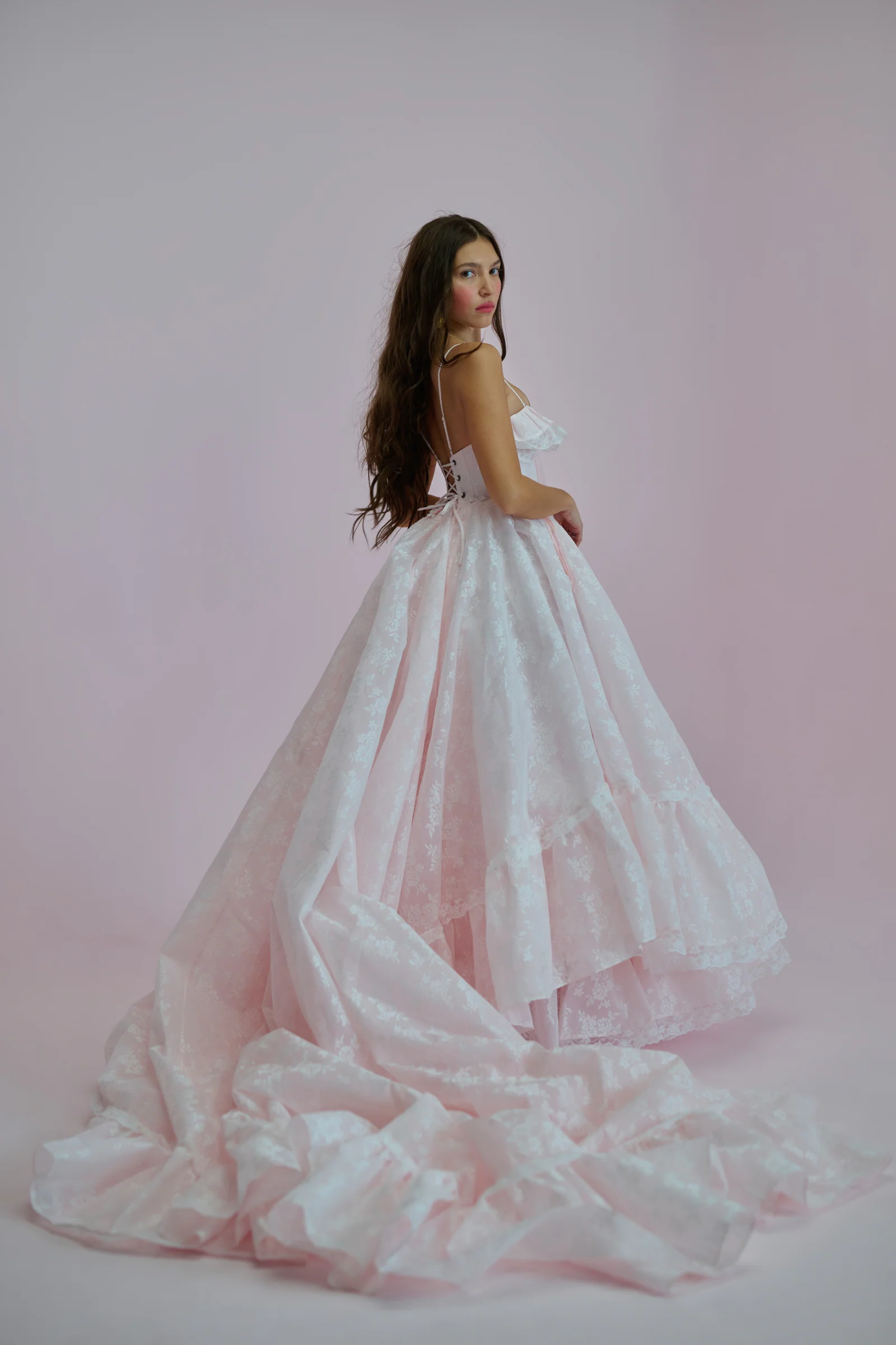 The Pink Lace For Lovers Gown - Image 6