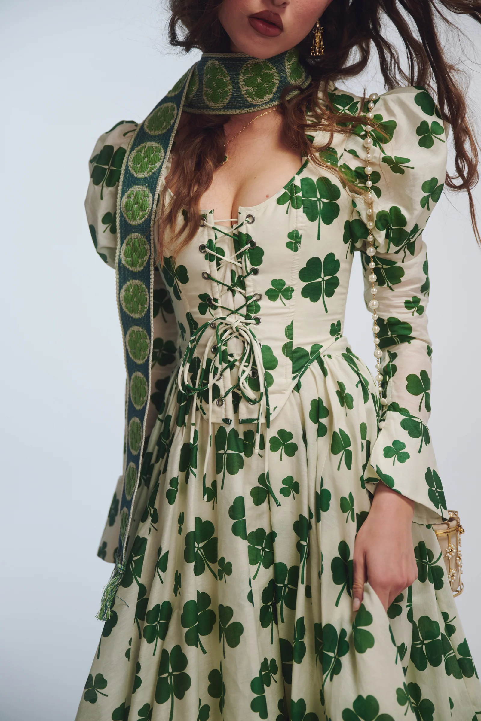 Luck Of The Irish Duchess Corset