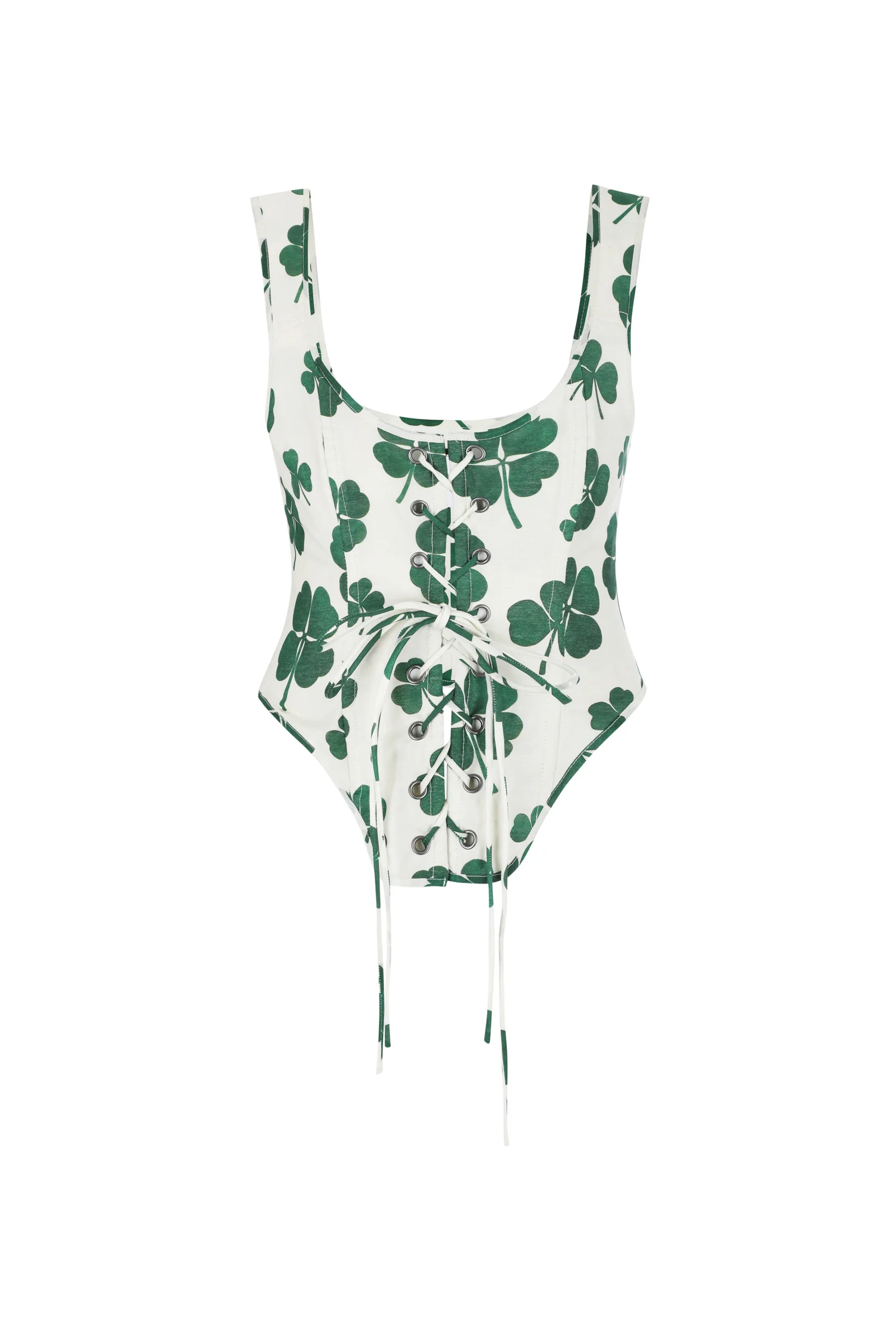 Luck Of The Irish Duchess Corset - Image 3