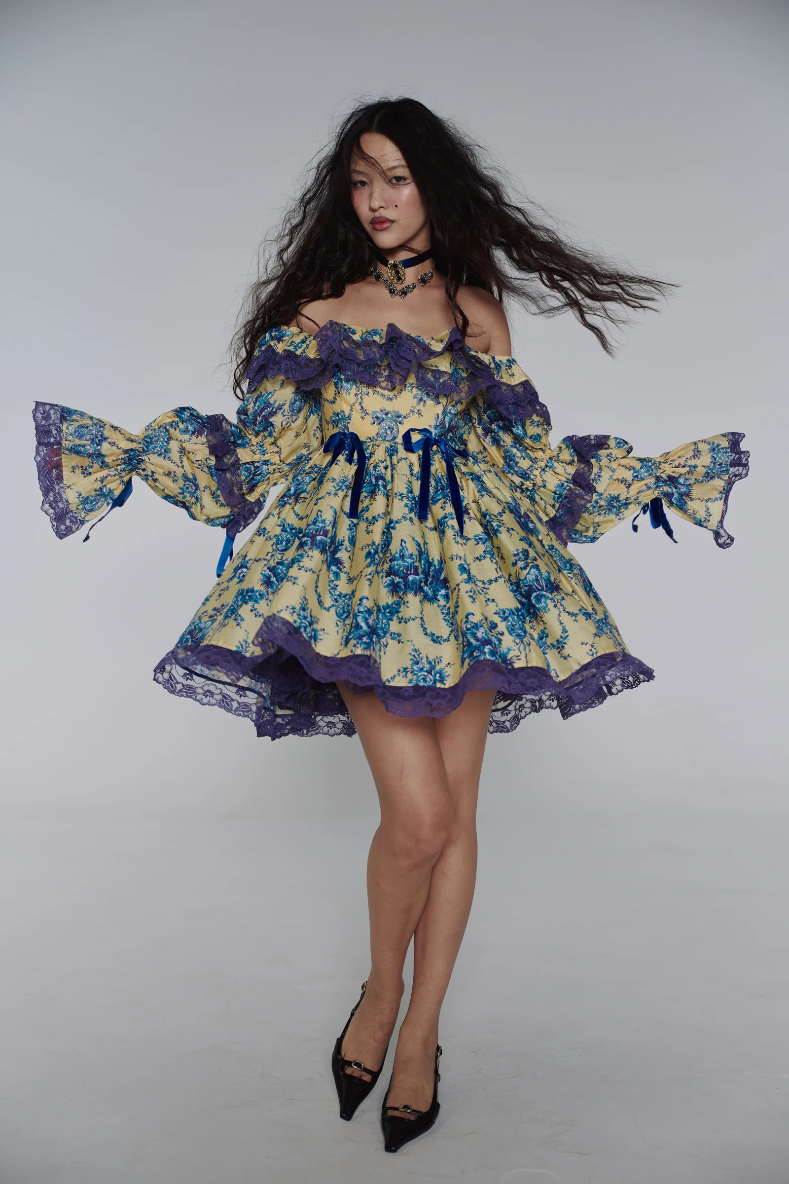The Lumière Silk Organdy In A Past Life Dress - Image 3