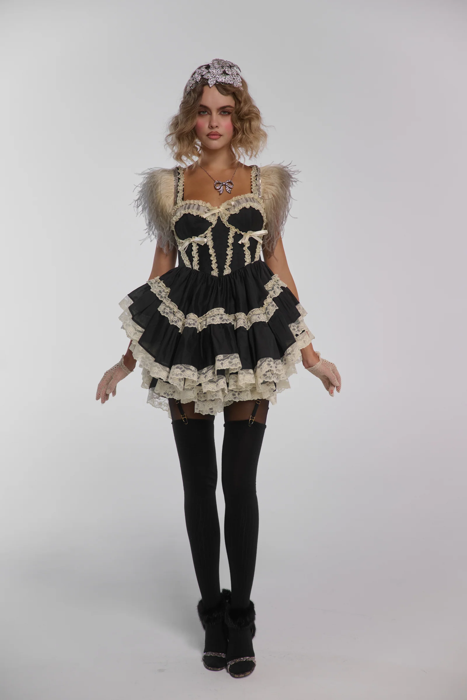 The Moulin Rouge Mini Dress - Image 2